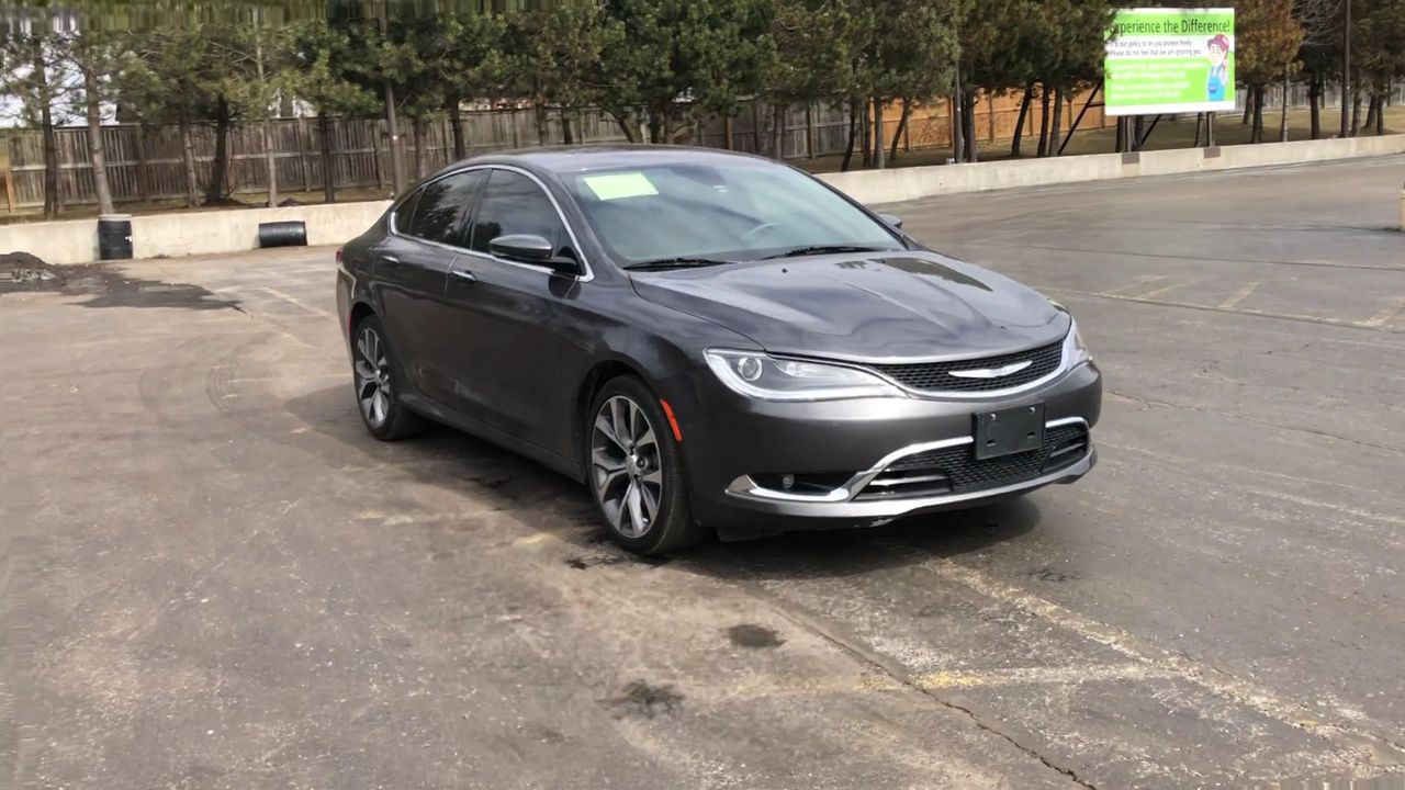 Used 2016 Chrysler 200 C FWD in Cayuga,ON