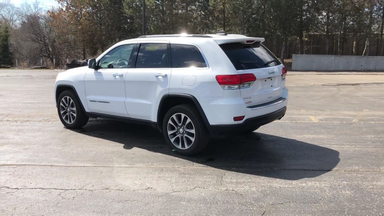 Used 2018 Jeep GRAND CHEROKEE LIMITED 4X4 in Cayuga,ON