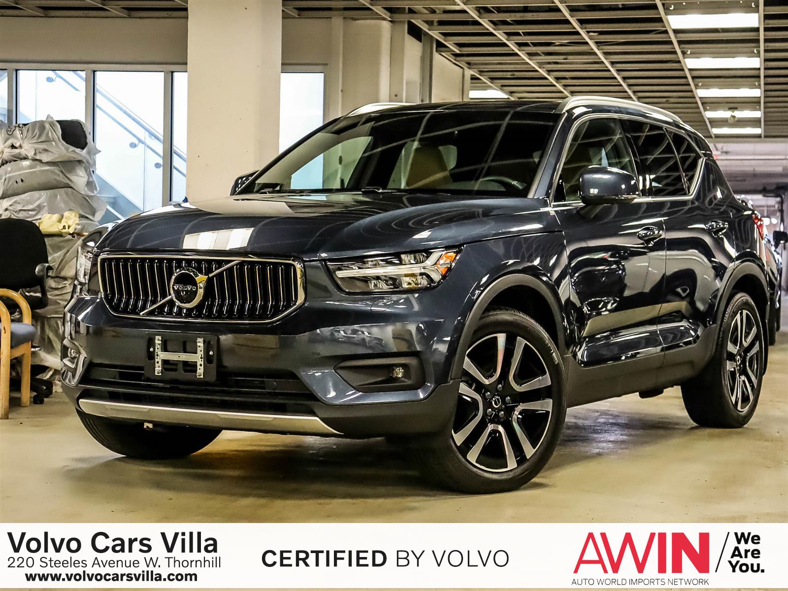 Denim Blue 2022 Volvo XC40 T5 Inscription AWD SUV / Crossover All-Wheel Drive Automatic