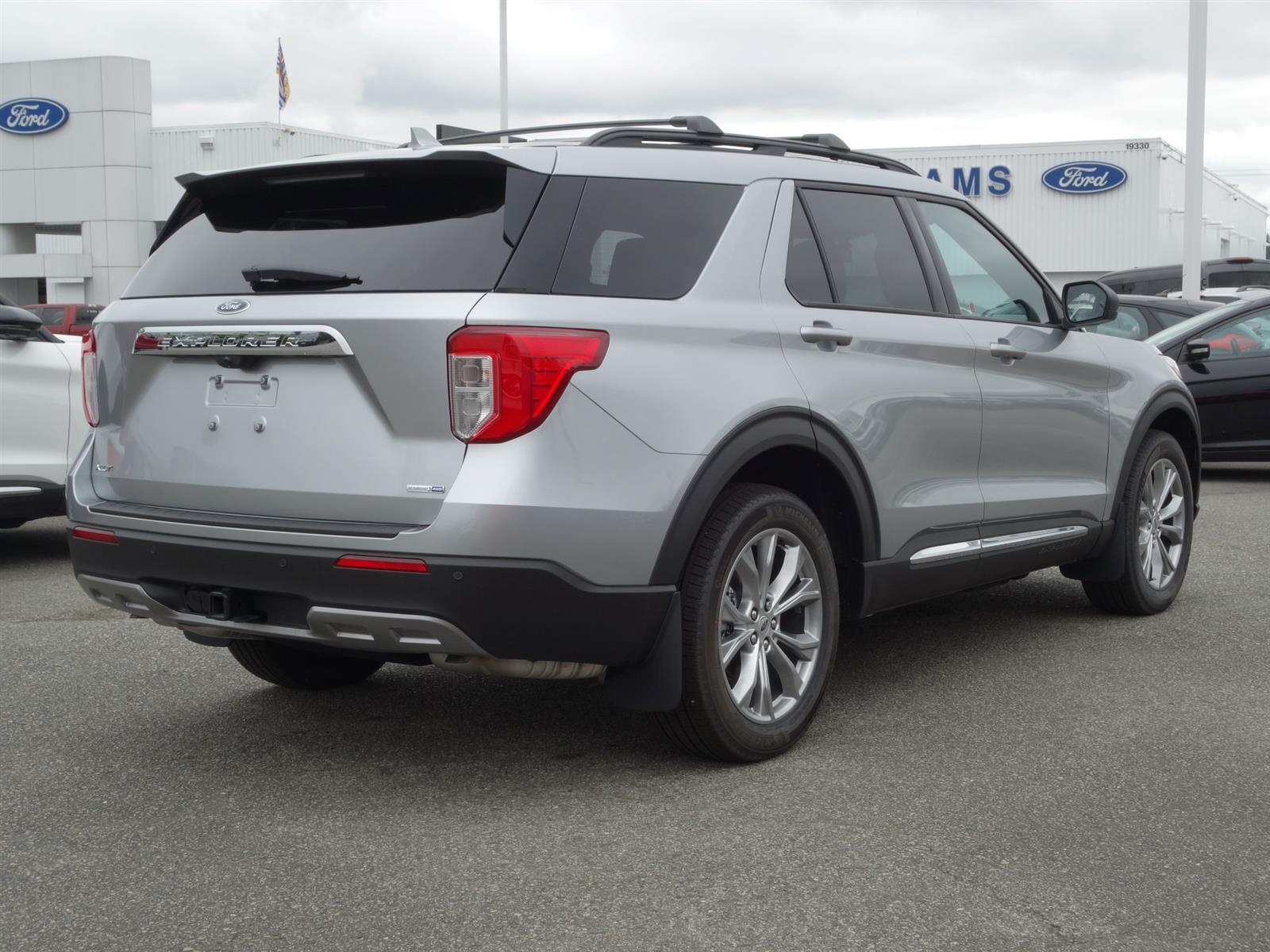 2020 Ford Explorer XLT Iconic Silver, 2.3L I-4 EcoBoost Engine with ...