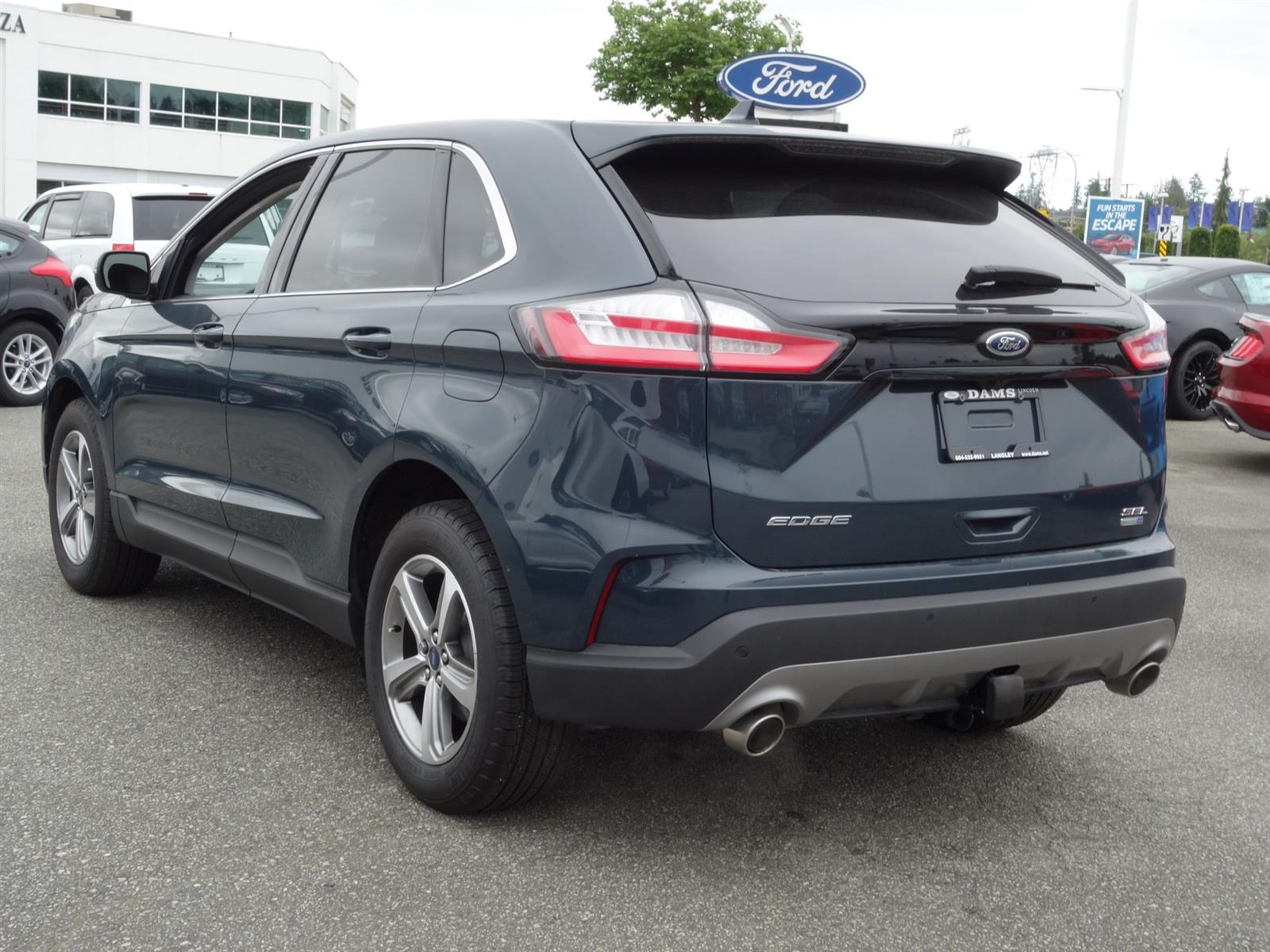 2019 Ford Edge SEL Baltic Sea Green, Twin-Scroll 2.0-L EcoBoost® Engine ...