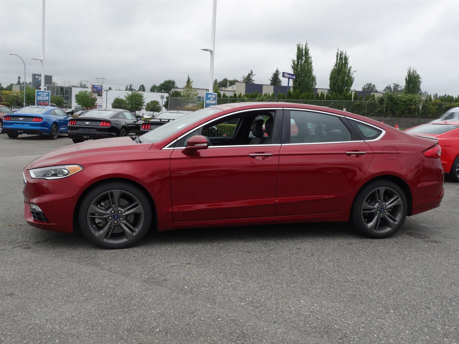 2018 Ford Fusion Sport Ruby Red, 2.7L EcoBoost® V6 engine | Dams Ford ...