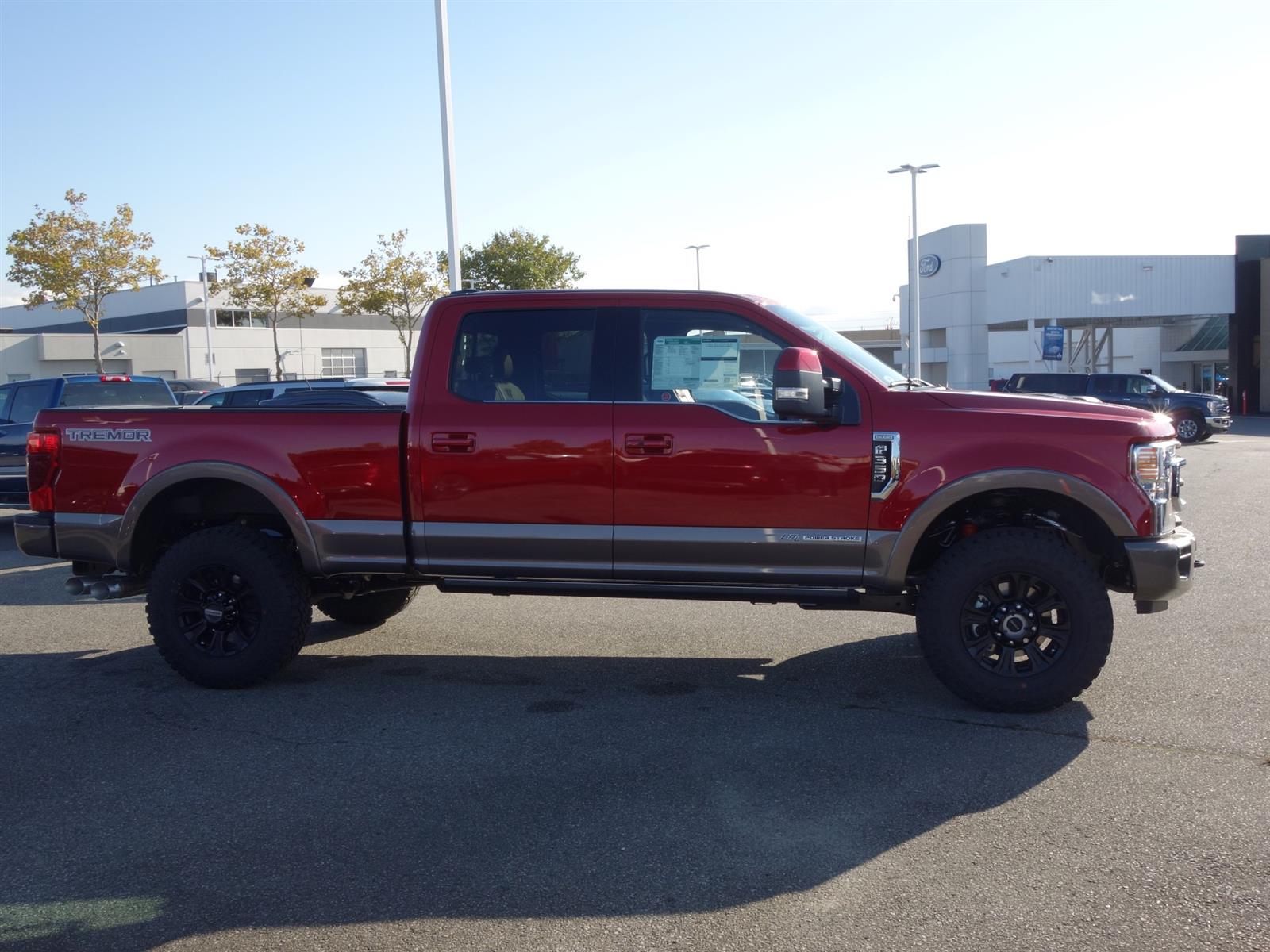 2020 Ford SuperDuty F-350 King Ranch® Rapid Red, 6.7L Power Stroke® V8 ...