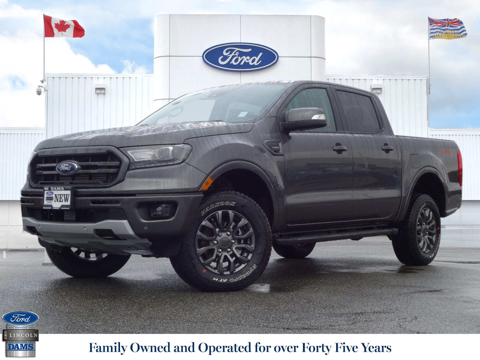 2020 Ford Ranger Lariat White Platinum, 2.3L EcoBoost Engine with Auto ...