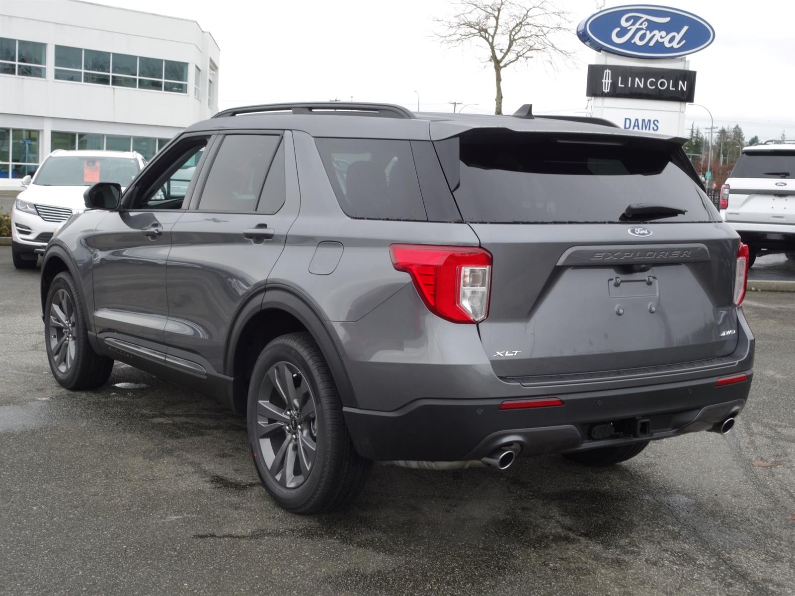 2021 Ford Explorer XLT Carbonized Gray, 2.3L EcoBoost® Engine | Dams ...