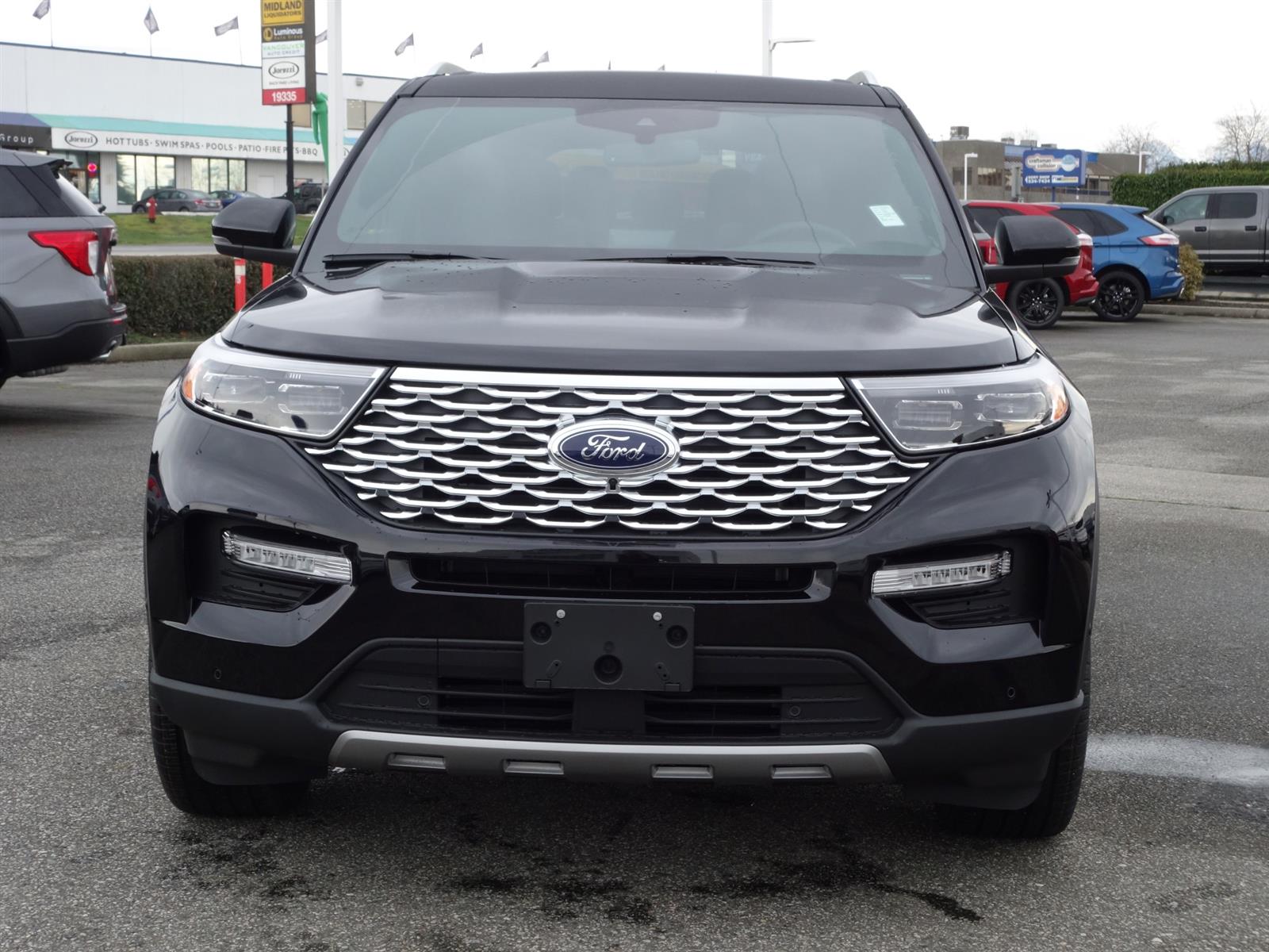 2021 Ford Explorer Platinum Agate Black, 3.0L EcoBoost® V6 Engine with ...