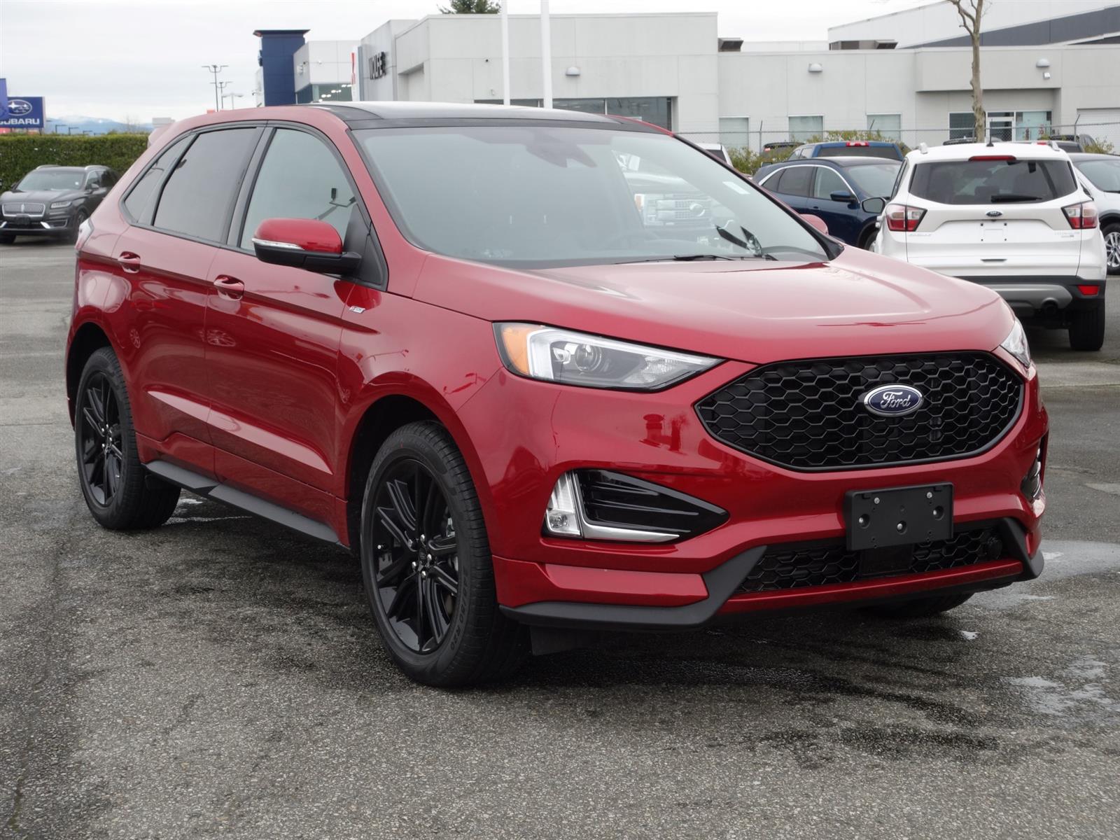 2020 Ford Edge ST-Line Rapid Red, 2.0L EcoBoost® Engine | Dams Ford ...