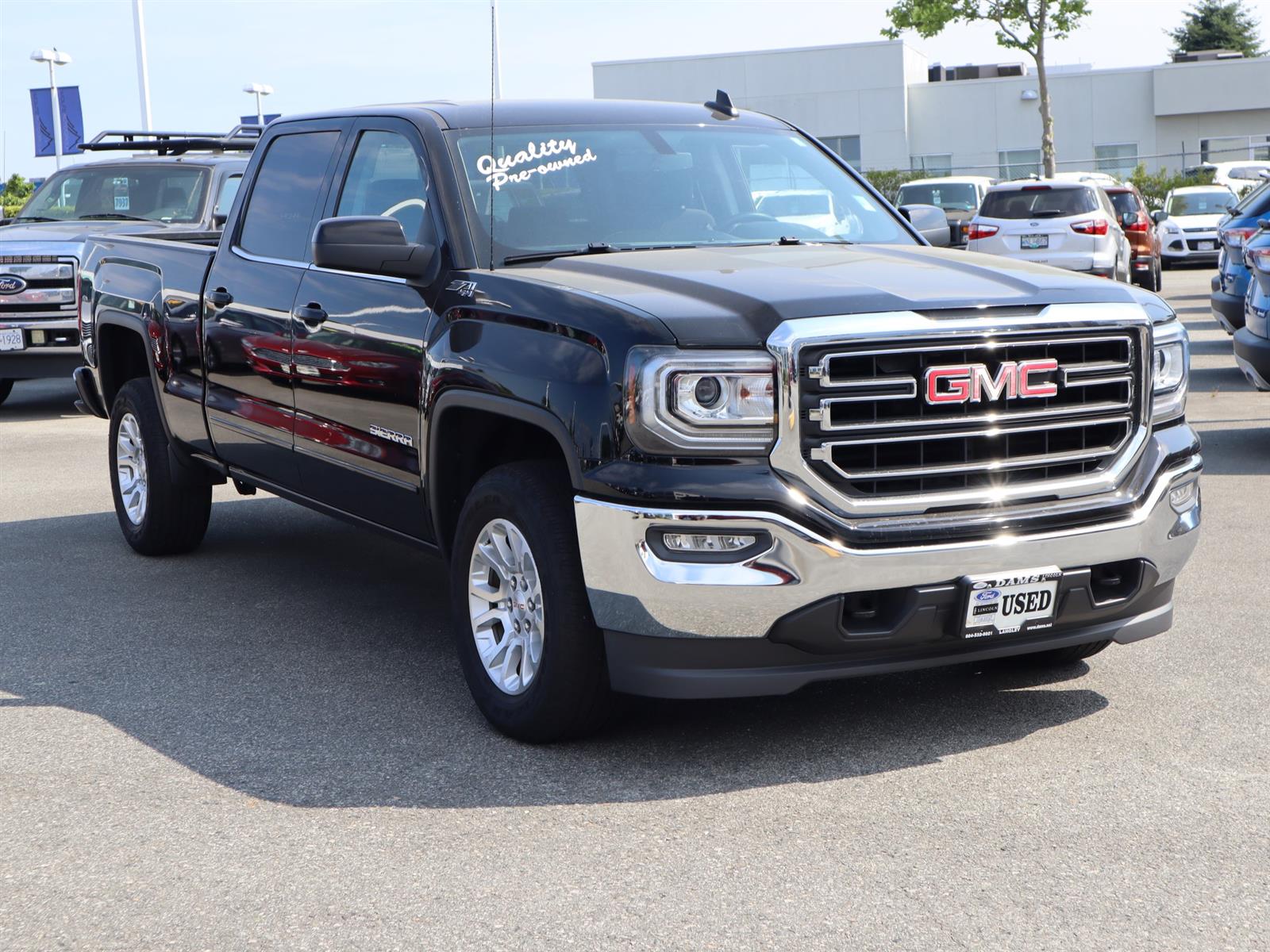 2017 GMC SIERRA 1500 SLE Black, 5.3L ECOTEC3 V8 WITH ACTIVE FUEL ...