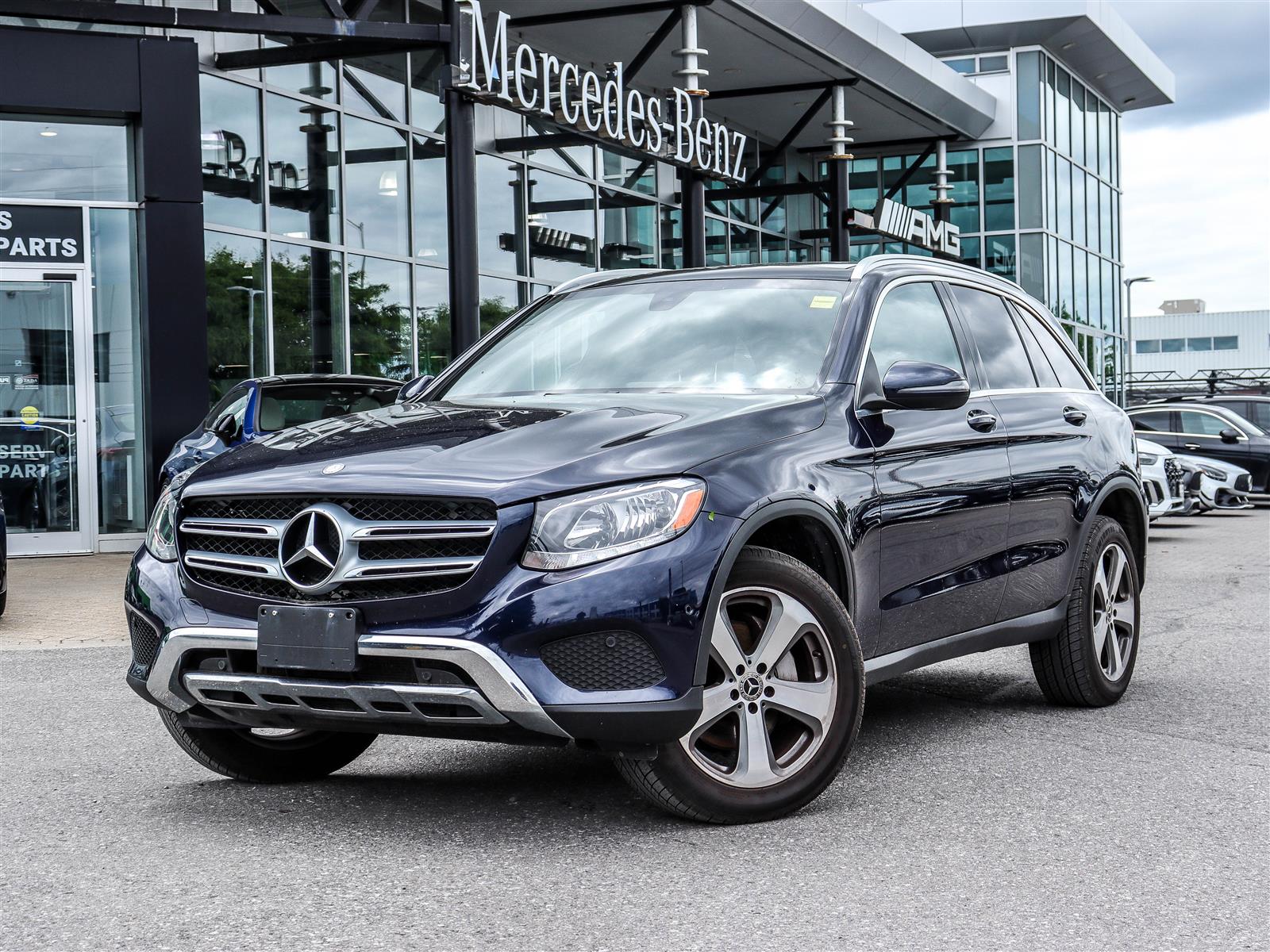Cavansite Blue Met 2017 Mercedes-Benz GLC 300 4MATIC SUV / Crossover All-Wheel Drive Automatic