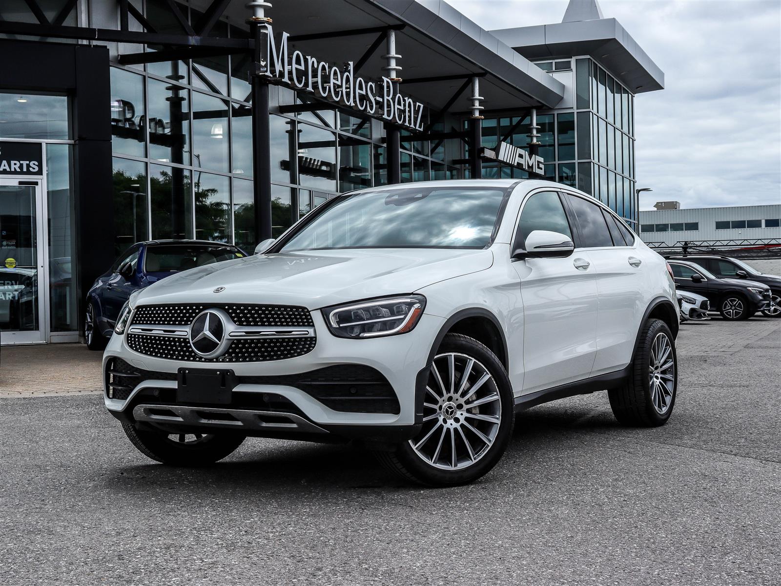 Polar White 2023 Mercedes-Benz GLC 300 4MATIC SUV / Crossover All-Wheel Drive Automatic