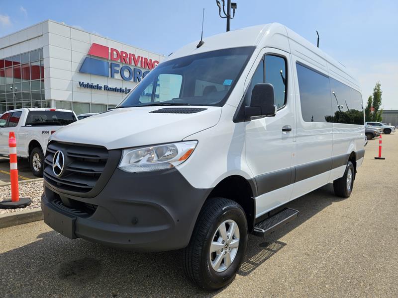White 2024 Mercedes-Benz Sprinter Van All-Wheel Drive Automatic