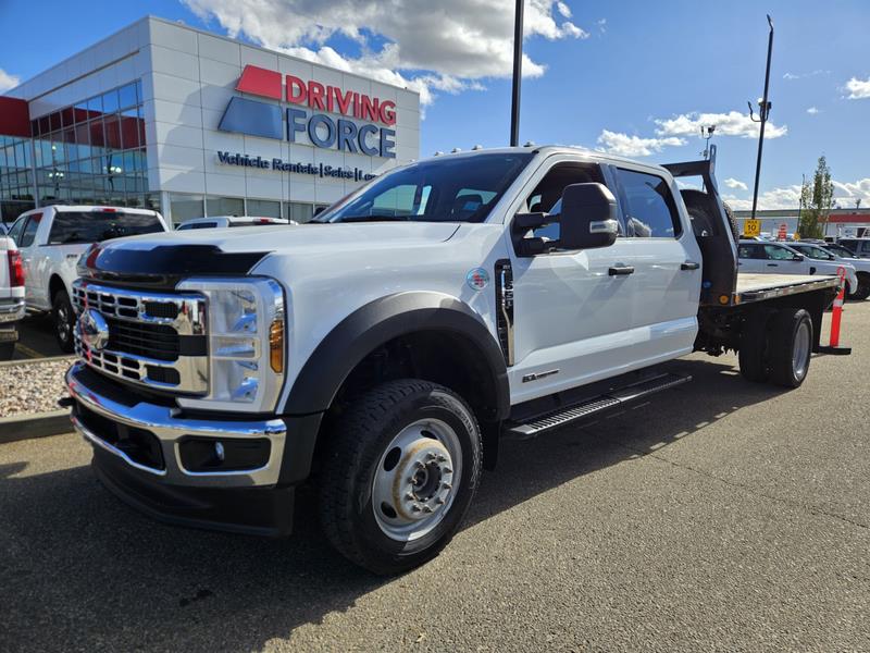 White 2024 Ford F-550 Super Duty Chassis Pickup Truck Automatic