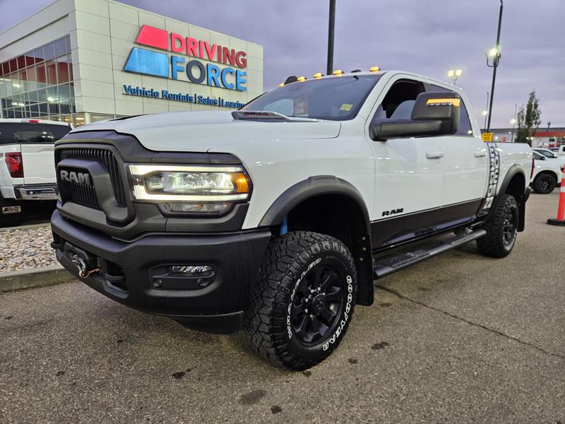White 2024 RAM 2500 Pickup Truck Four-Wheel Drive Automatic