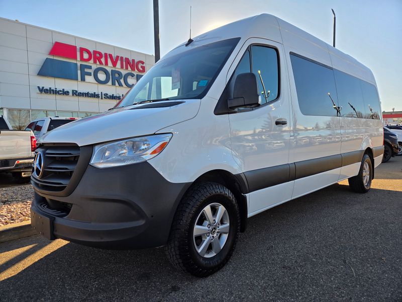 White 2024 Mercedes-Benz Sprinter Van Rear-Wheel Drive Automatic