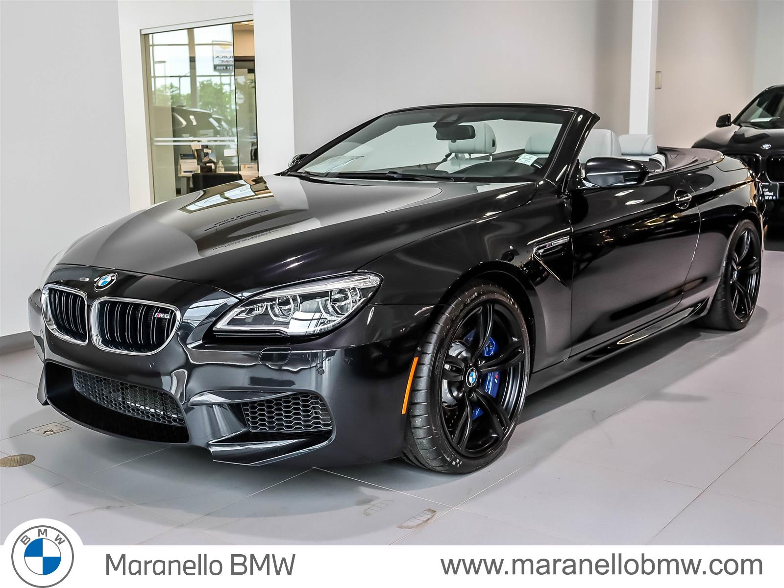 Black Sapphire Met 2016 BMW M6 Convertible RWD Convertible Rear-Wheel Drive Automatic