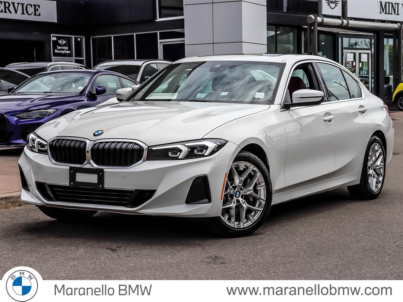 Alpine White 2025 BMW 3 Series 330i xDrive Sedan All-Wheel Drive Automatic