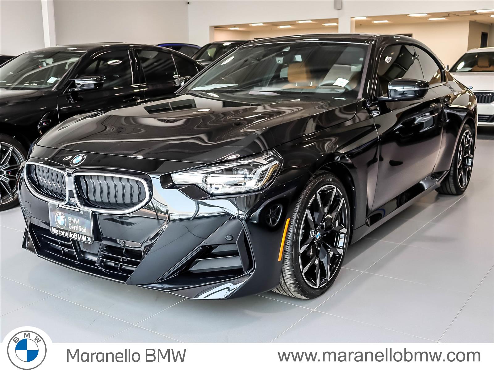Black Sapphire Metallic 2025 BMW 2 Series Coupe All-Wheel Drive Automatic
