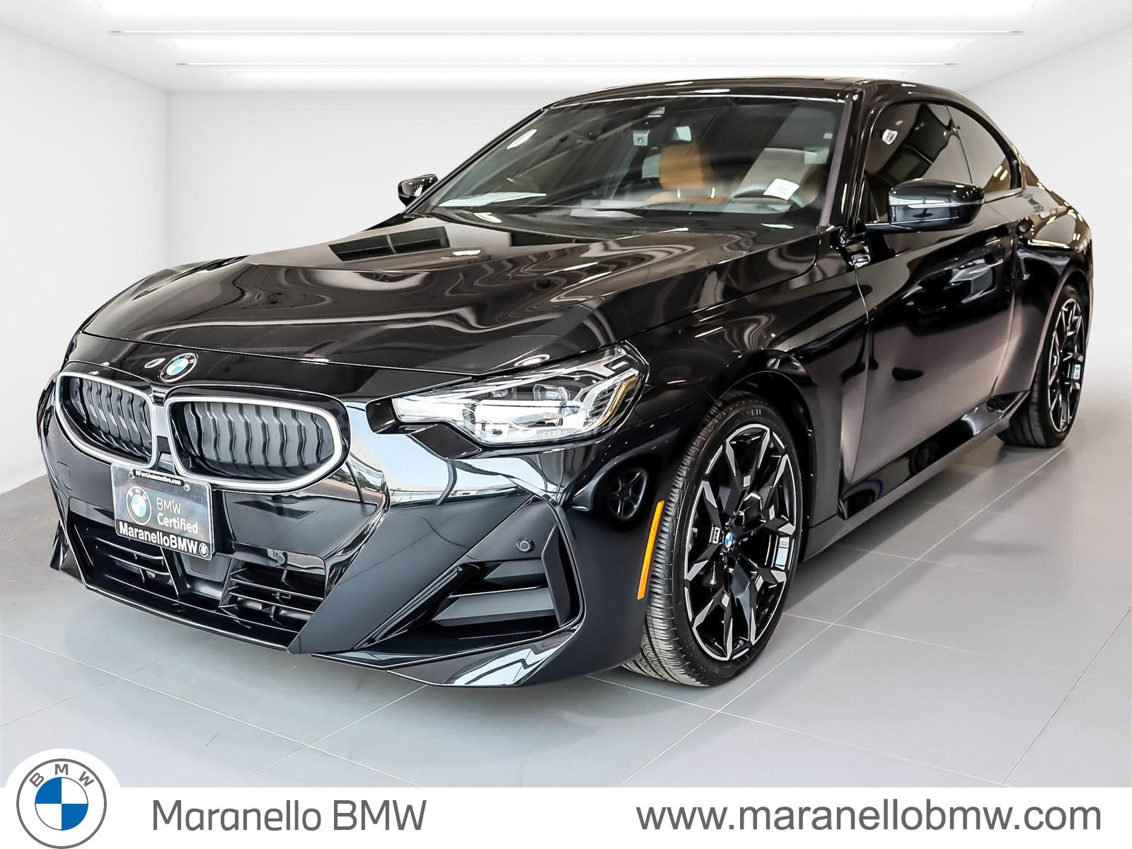 Black Sapphire Metallic 2025 BMW 2 Series Coupe All-Wheel Drive Automatic