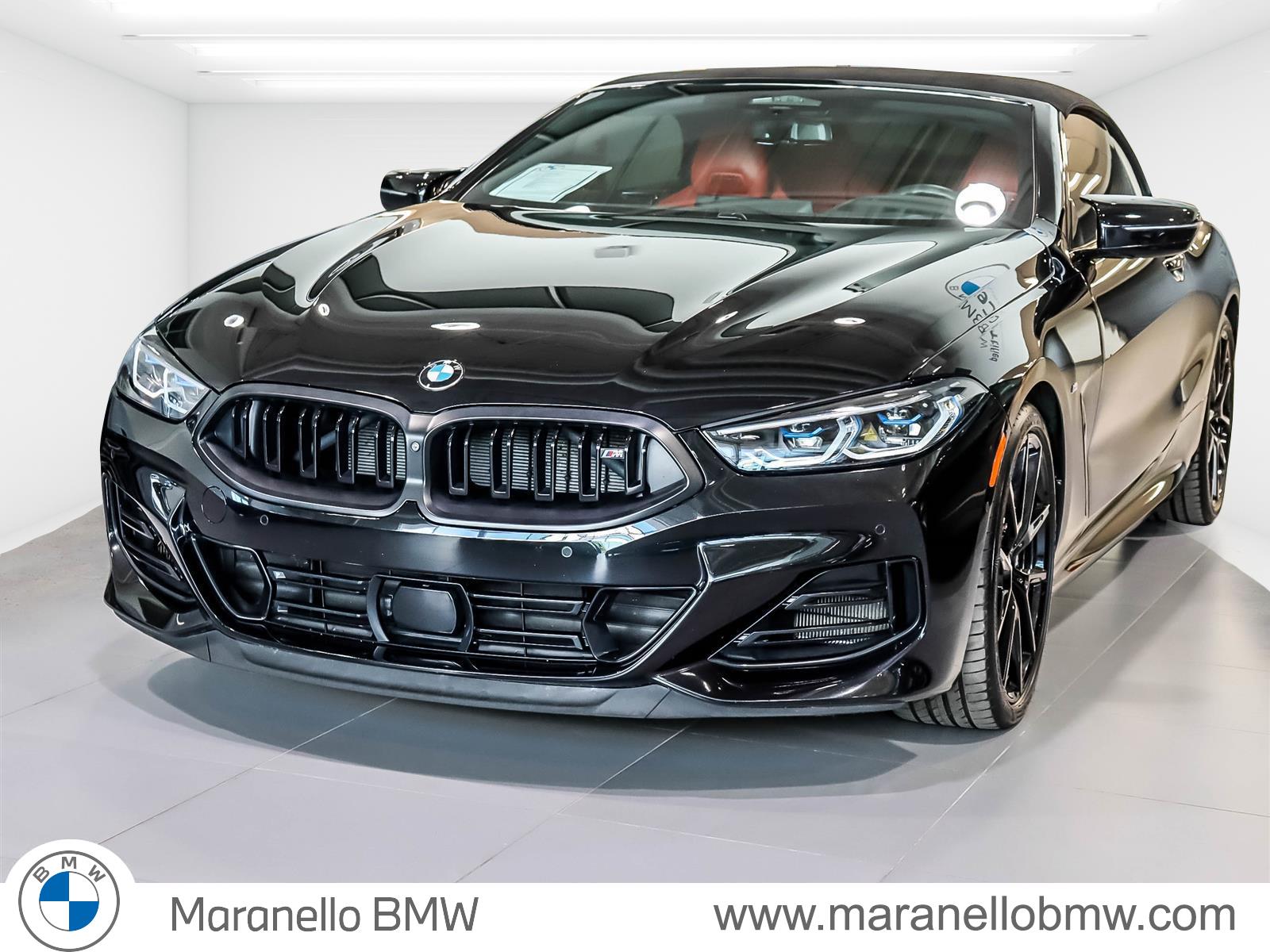 Black Sapphire Metallic 2026 BMW 8 Series Convertible All-Wheel Drive Automatic