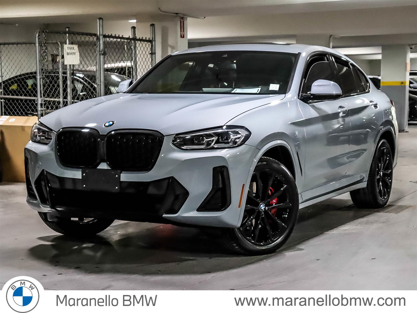 Gray (Brooklyn Grey Metallic) 2024 BMW X4 SUV / Crossover All-Wheel Drive Automatic