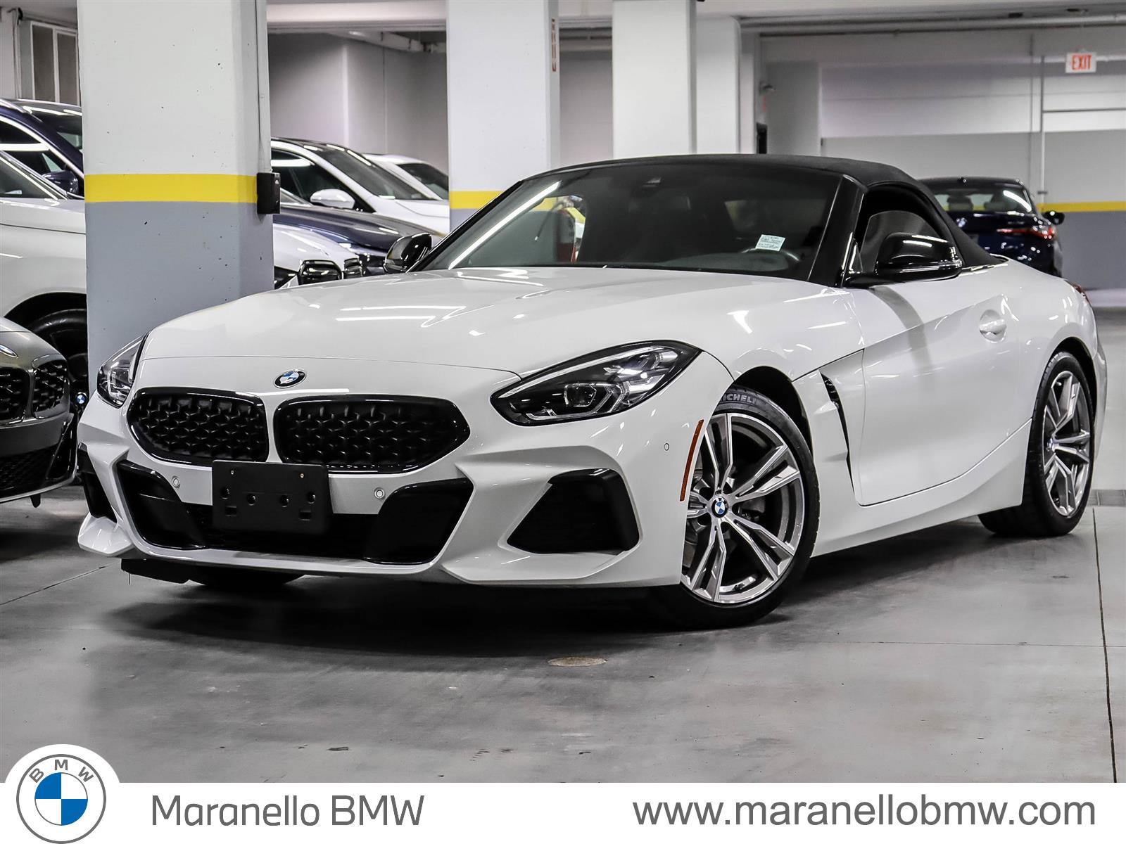 Alpine White 2022 BMW Z4 Convertible Rear-Wheel Drive Automatic