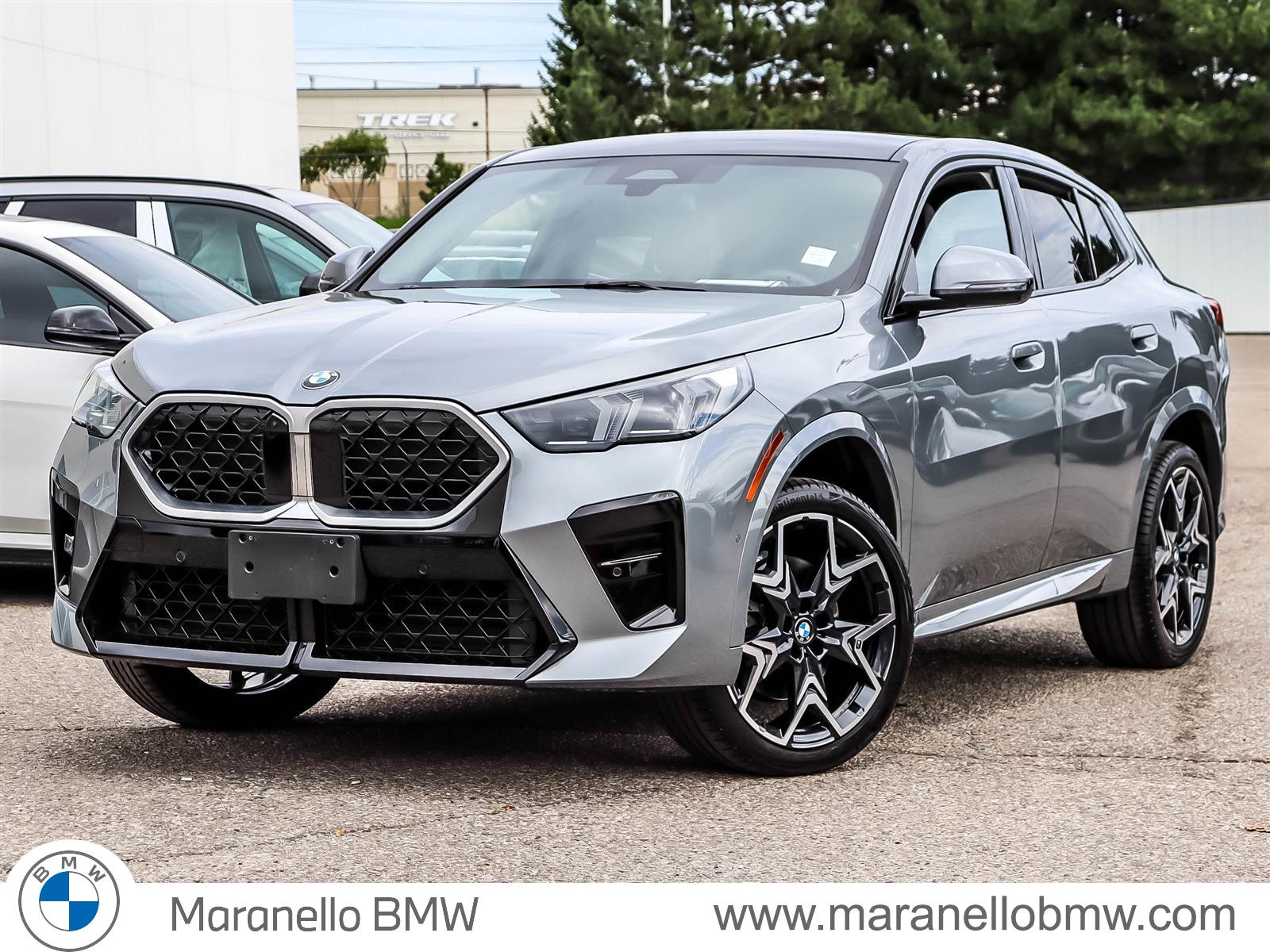 Gray (Skyscraper Grey Metallic) 2024 BMW X2 SUV / Crossover All-Wheel Drive Automatic