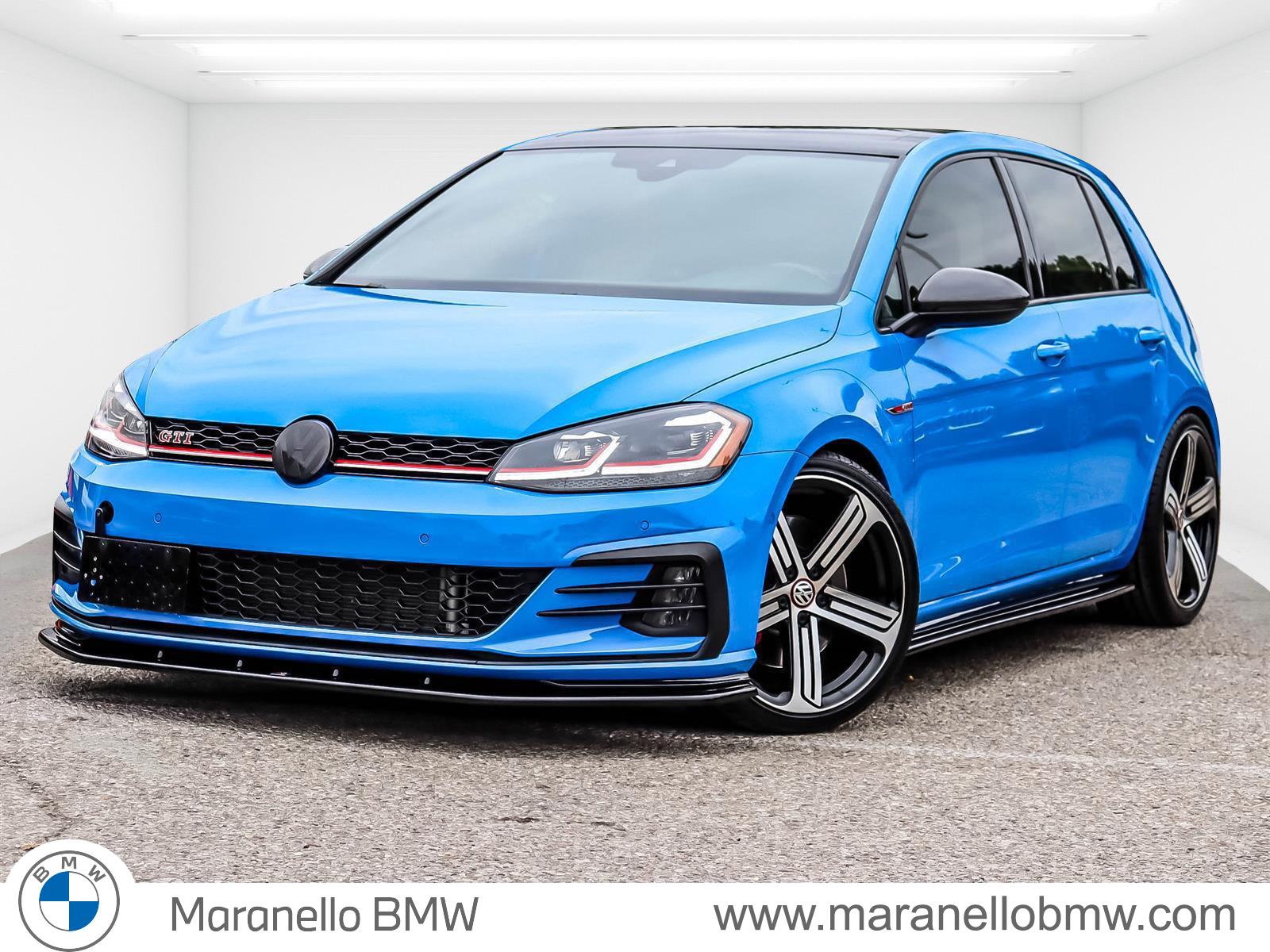 Cornflower Blue 2021 Volkswagen Golf GTI Hatchback  Automatic