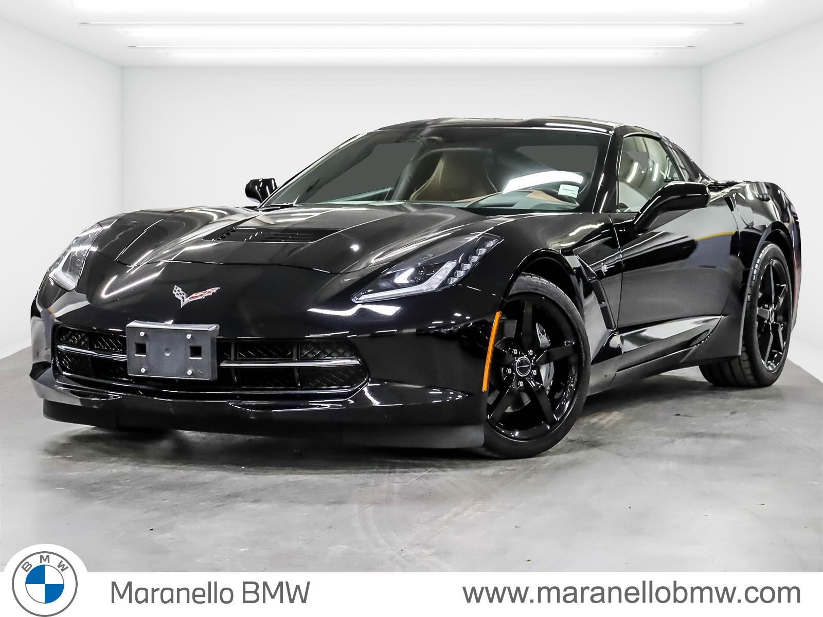 Black 2015 Chevrolet Corvette Coupe Rear-Wheel Drive Automatic