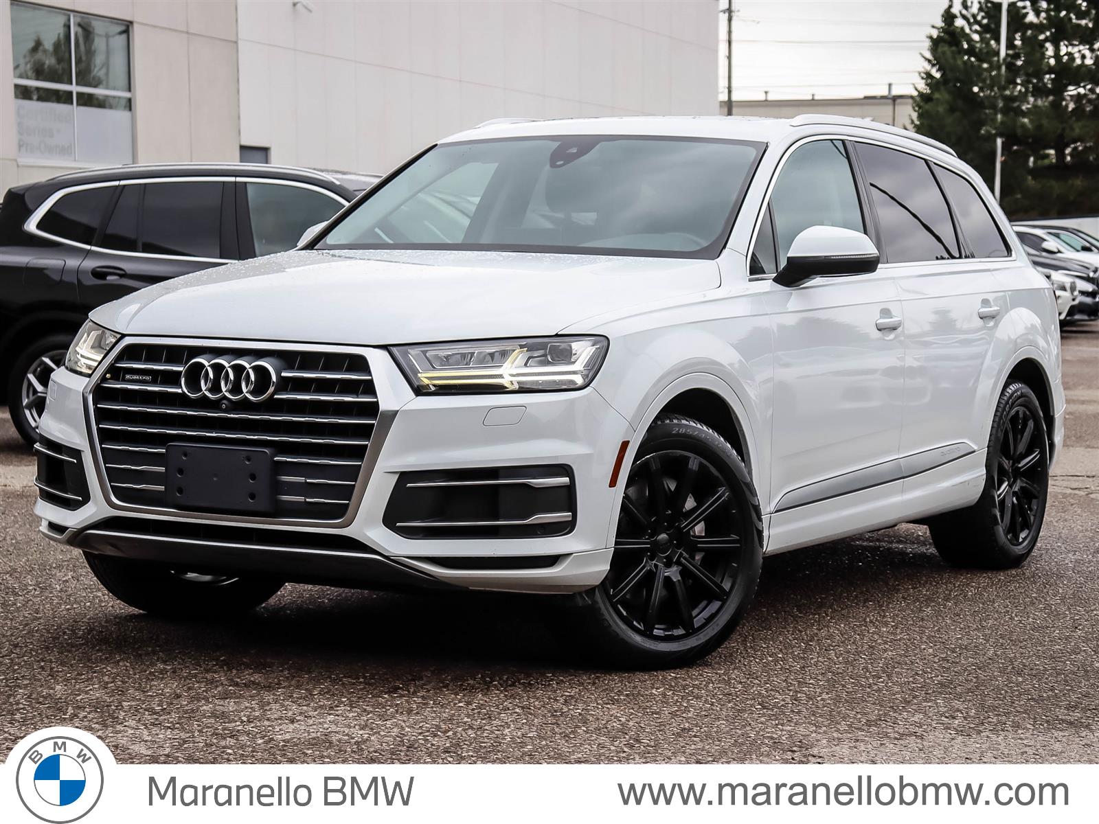 White 2018 Audi Q7 SUV / Crossover All-Wheel Drive Automatic