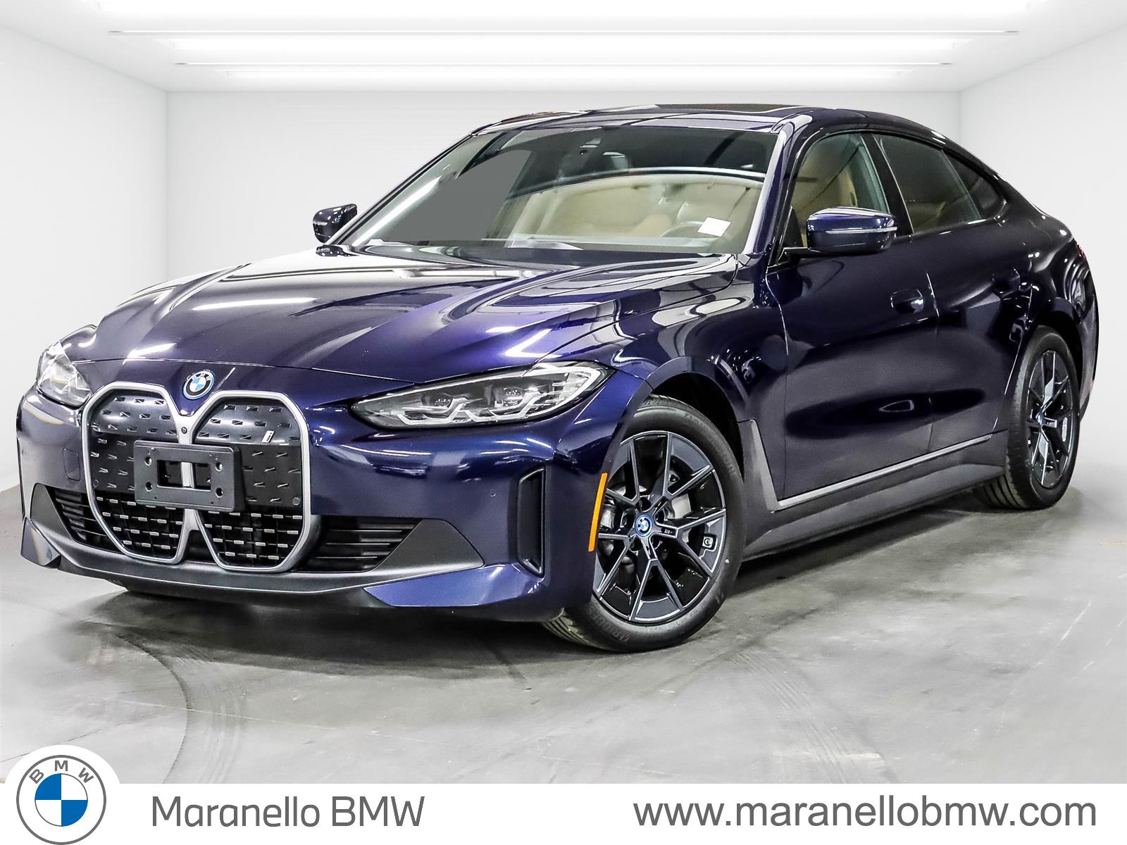 Tanzanite Blue Met 2023 BMW i4 Sedan Rear-Wheel Drive Automatic