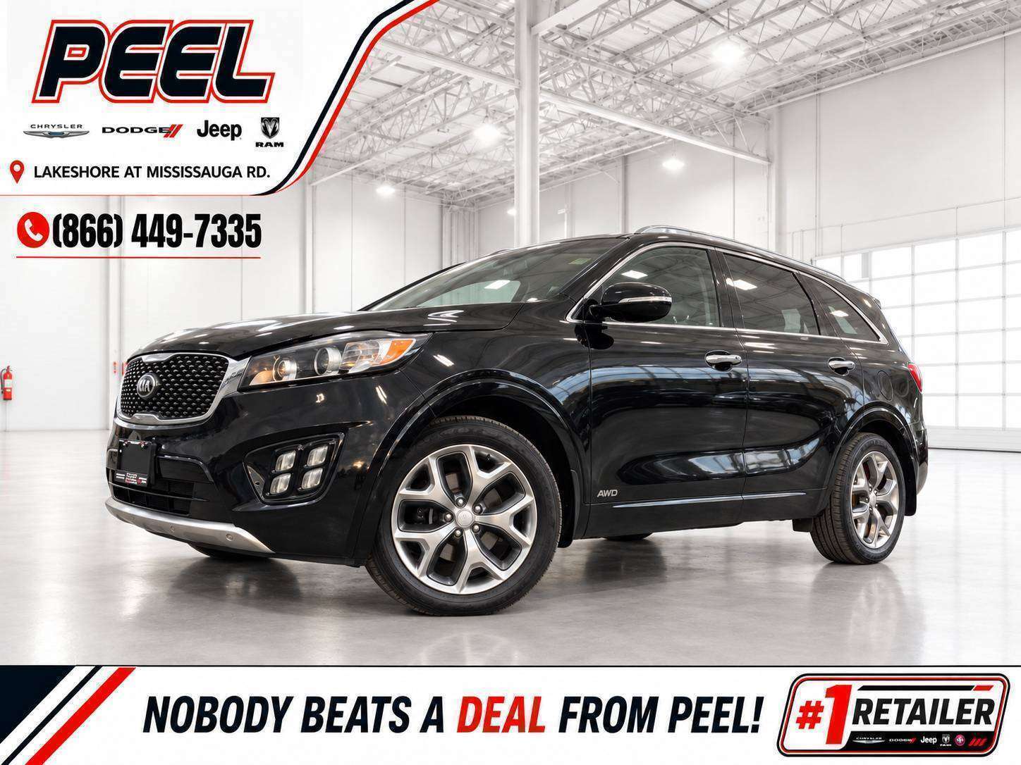 2016 Kia Sorento SX 2.0L Turbo | Vented Leather | Panoroof | AWD - Main View