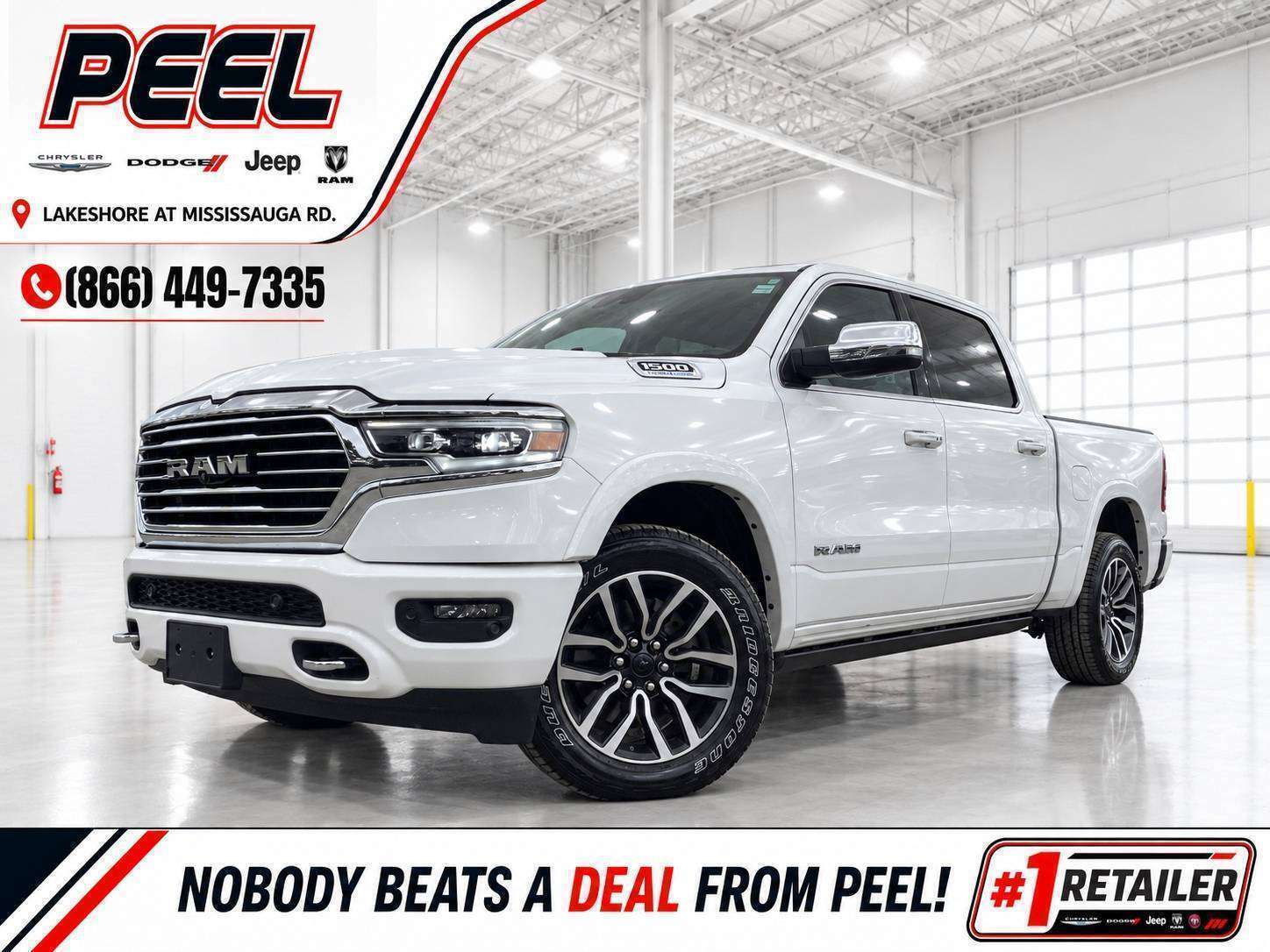 2024 Ram 1500 Longhorn V8 |FULLY LOADED |Level 1 |Panoroof | 4X4 - Main View