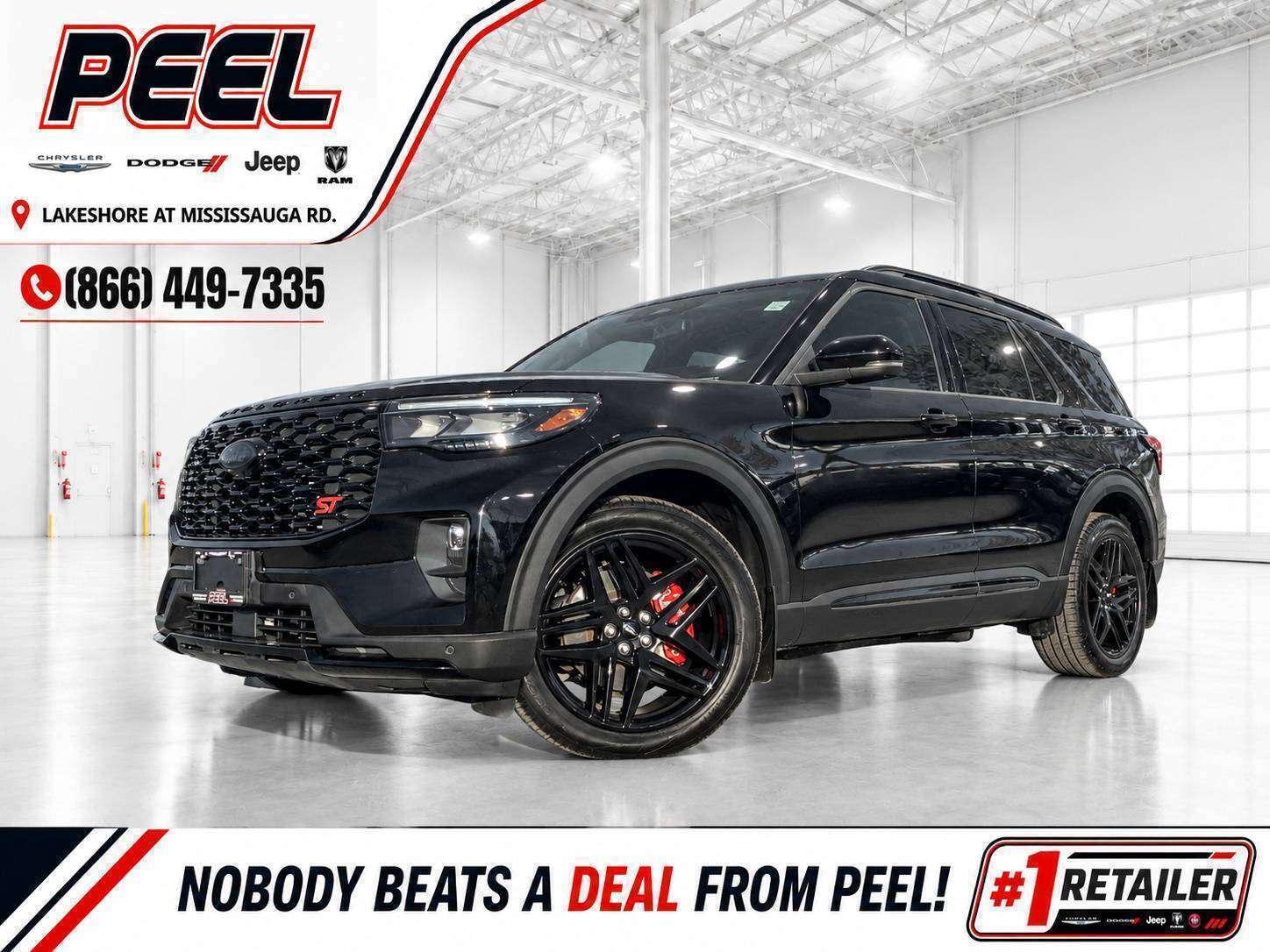 2025 Ford Explorer ST 6 Seat | Panoroof | Bang & Olufsen Audio | AWD - Main View