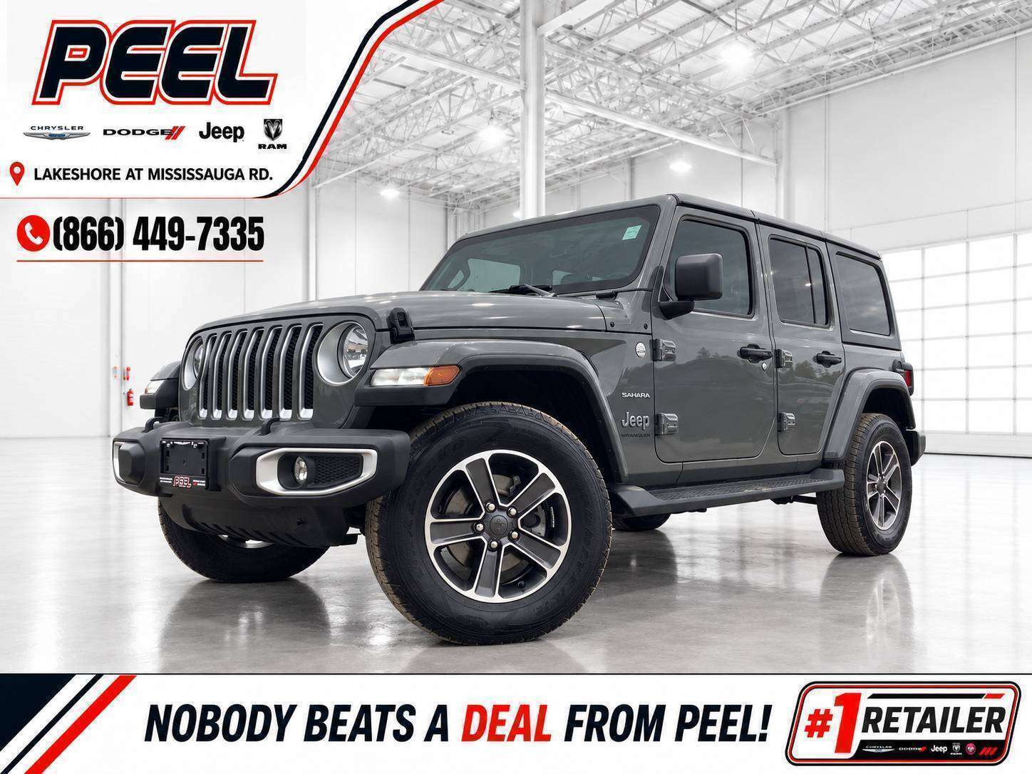 2023 Jeep Wrangler Sahara | Cold Weather | Alpine | NAV | 4X4 - Main View