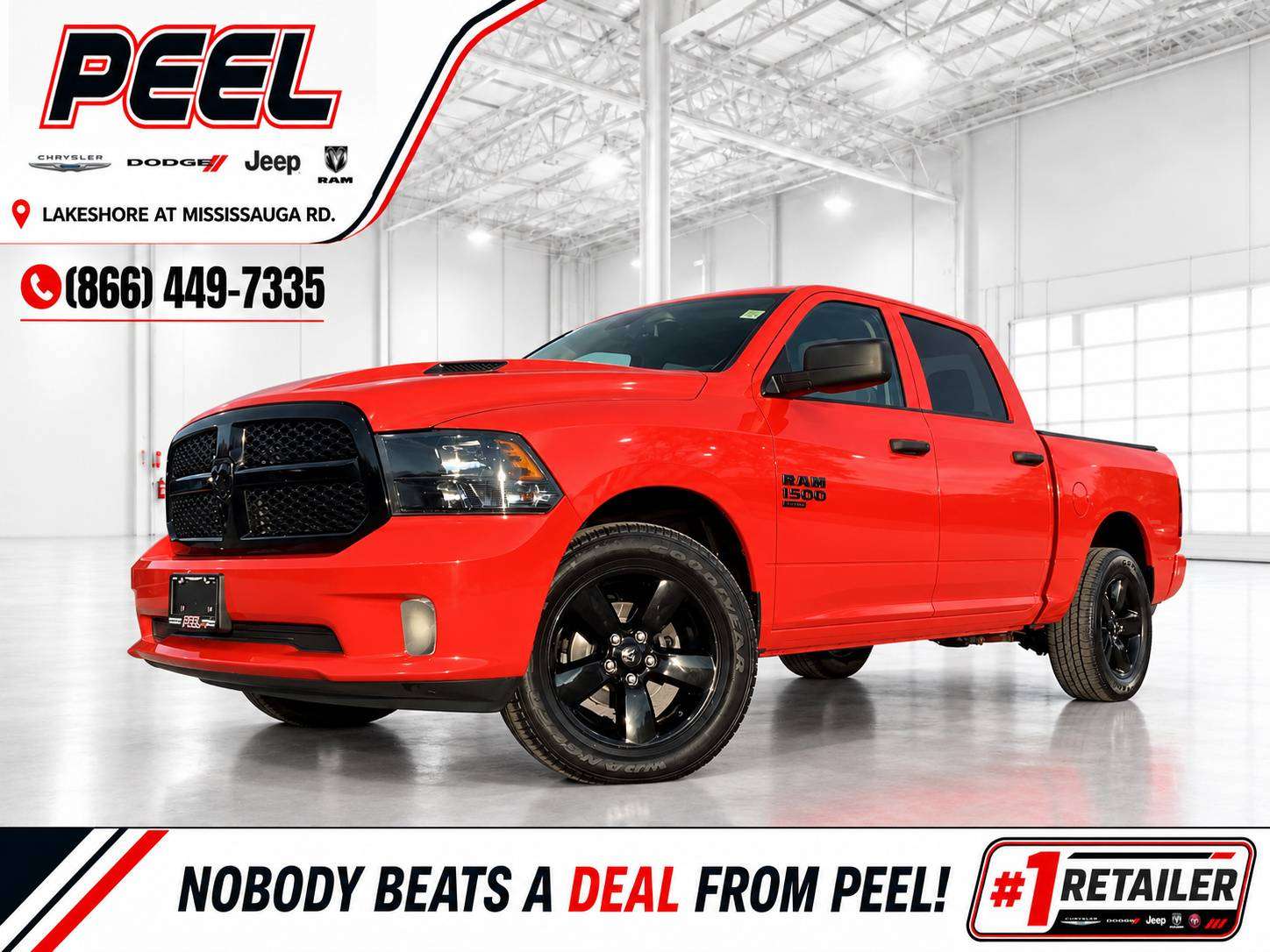 2023 Ram 1500 Night Edition Crew V6 | Sub Zero | 3.55 Axle | 4X4 - Main View