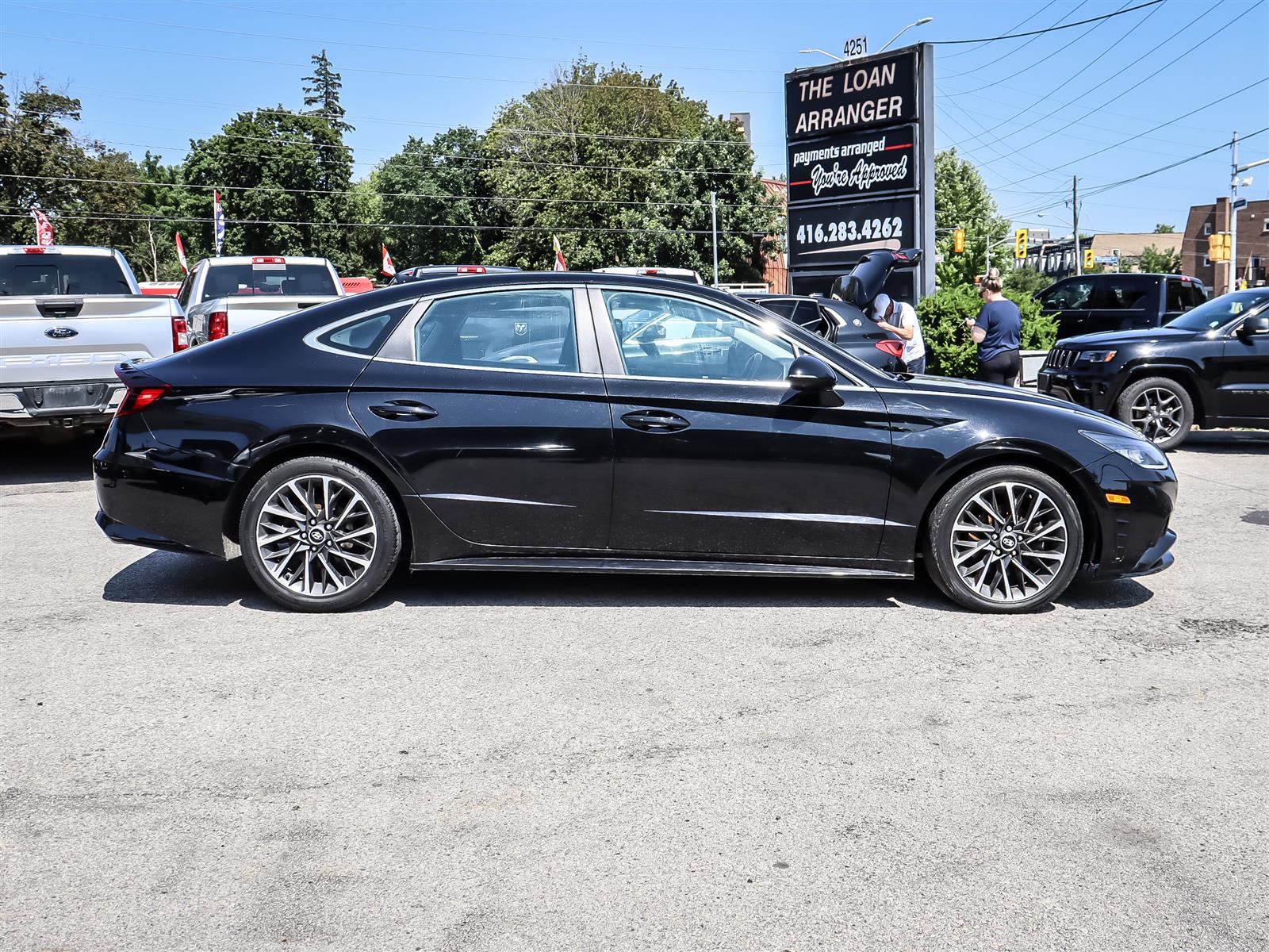 used 2022 Hyundai Sonata car