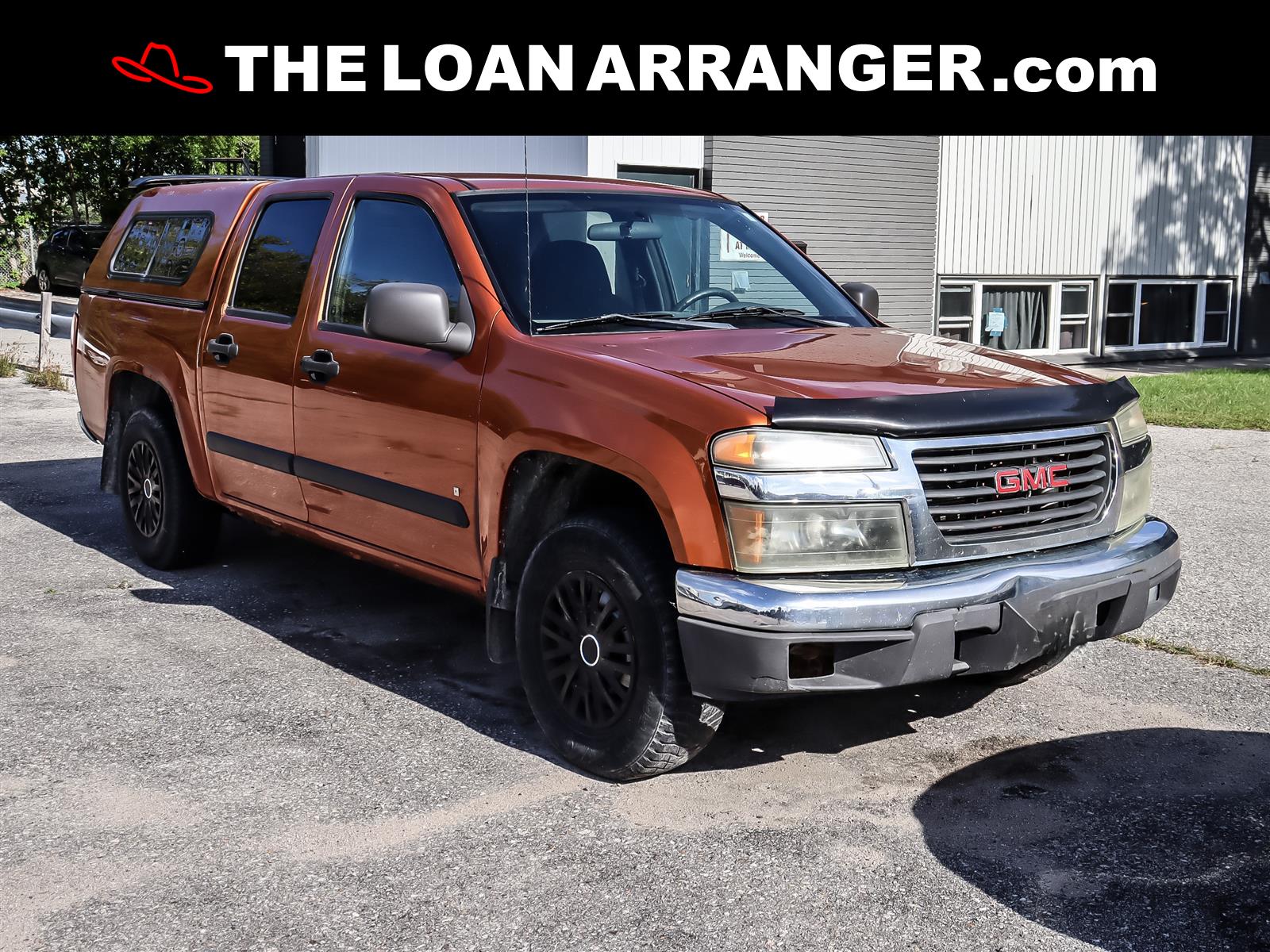 Orange 2007 GMC Canyon Pickup Truck Rear-Wheel Drive Manual