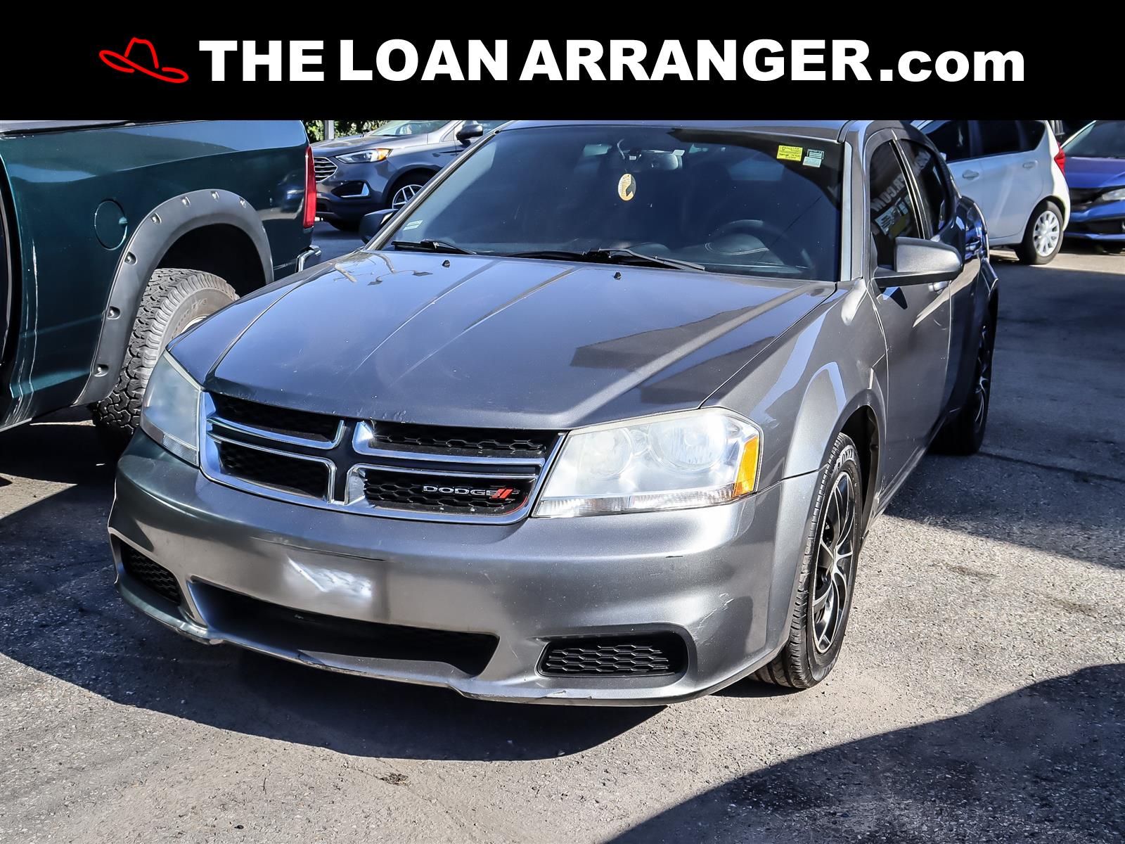 Gray 2012 Dodge Avenger Sedan  Automatic