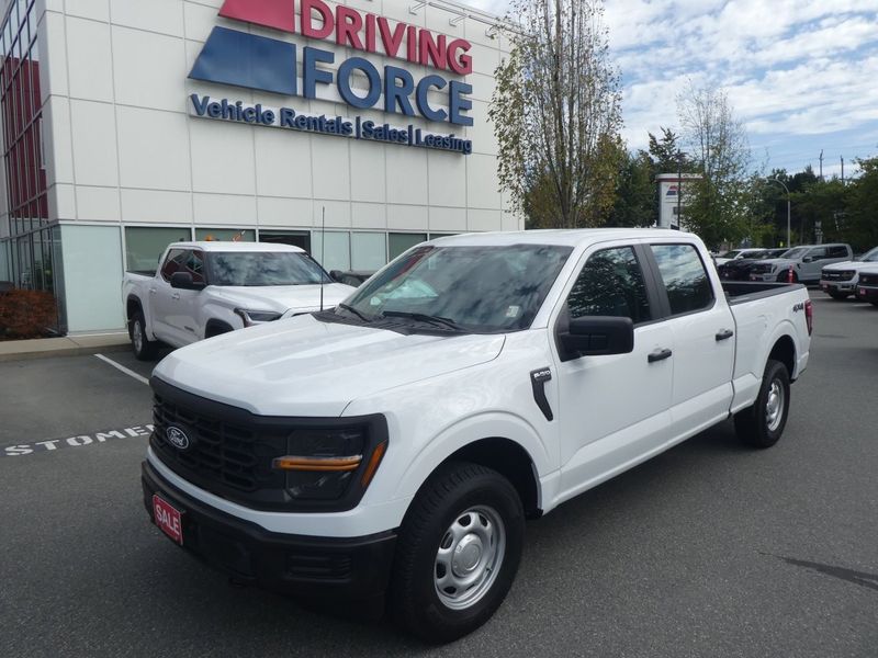 White 2024 Ford F-150 Pickup Truck Four-Wheel Drive Automatic