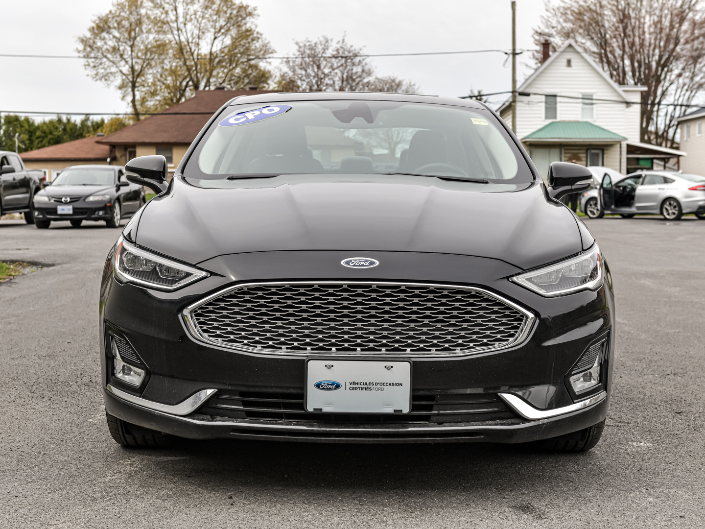 2020 Ford Fusion Black Rims