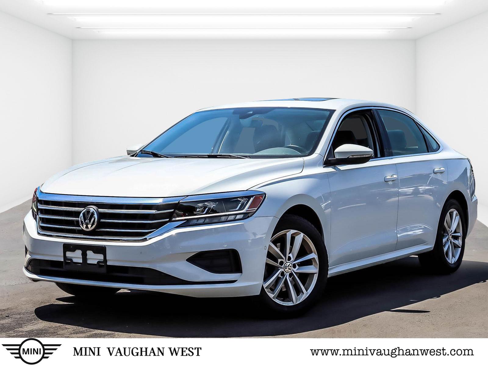 Pure White 2020 Volkswagen Passat 2.0T Highline FWD Sedan Automatic