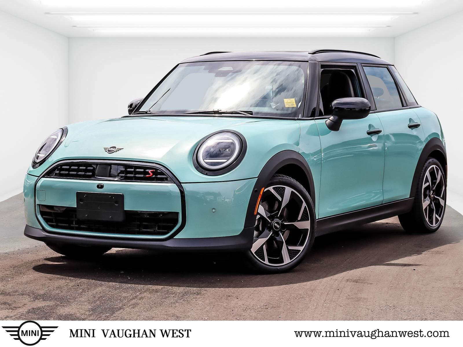Ocean Wave Green 2025 MINI Cooper S 5-Door Hatchback Hatchback Automatic