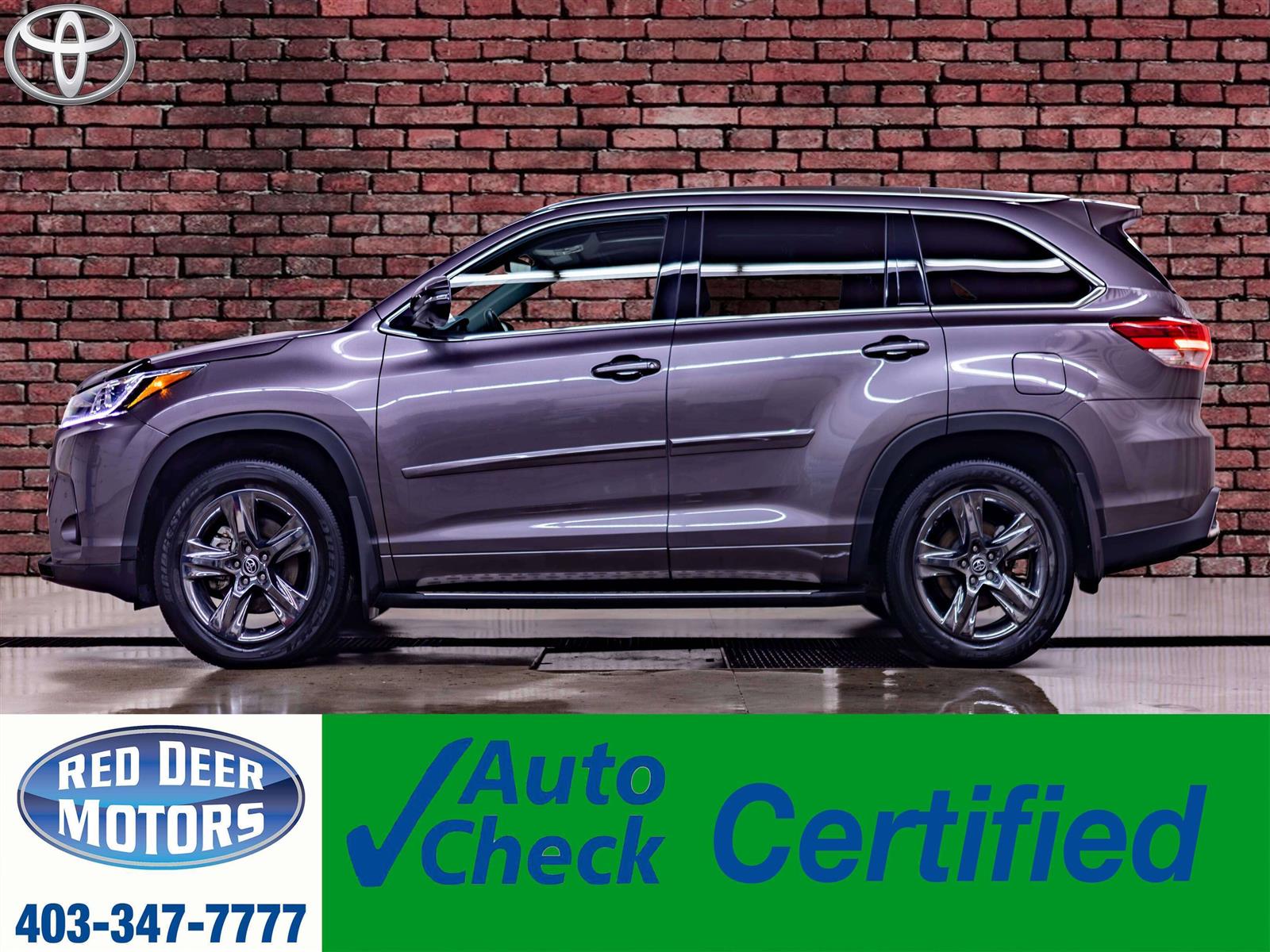 2019 Toyota Highlander AWD Limited Leather Roof Nav BCam - Main View