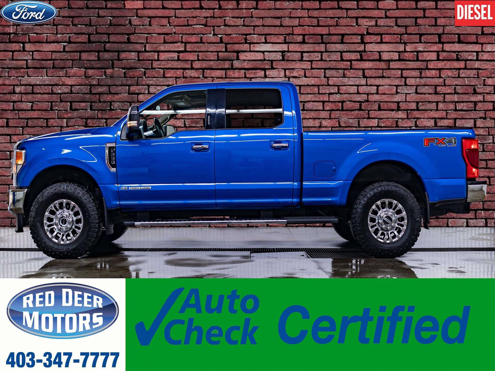 2021 Ford F-250 4x4 Crew Cab Lariat FX4 Diesel Leather Roof Nav - Main View
