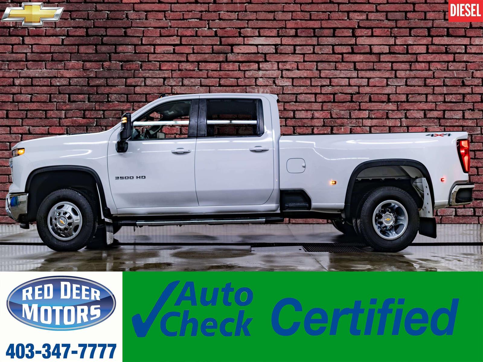 2024 Chevrolet Silverado 3500 4x4 Crew Cab LT Dually Diesel Nav BCam - Main View