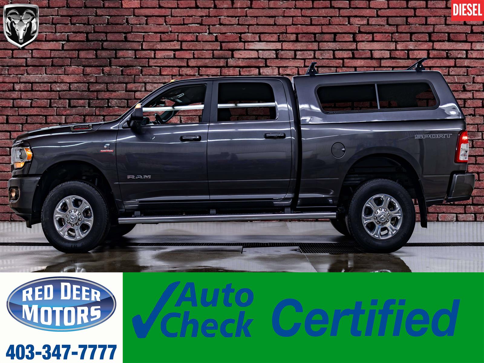 2022 Ram 2500 4x4 Crew Cab Big Horn Diesel PSeat BCam - Main View