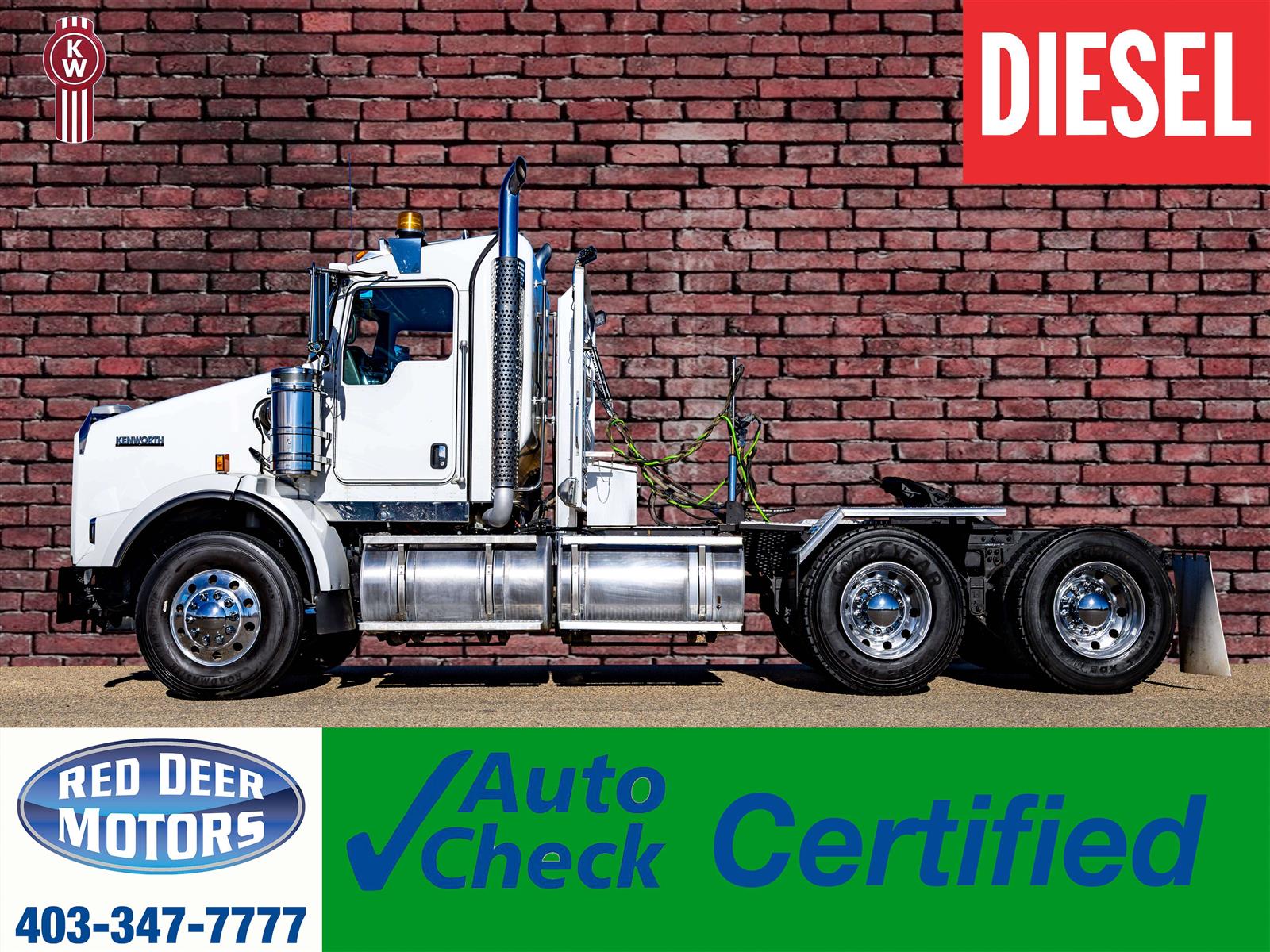 2014 Kenworth T800 Daycab Truck Tractor Heavy Specs Automatic Diesel Automatic Heavy Spec - Main View