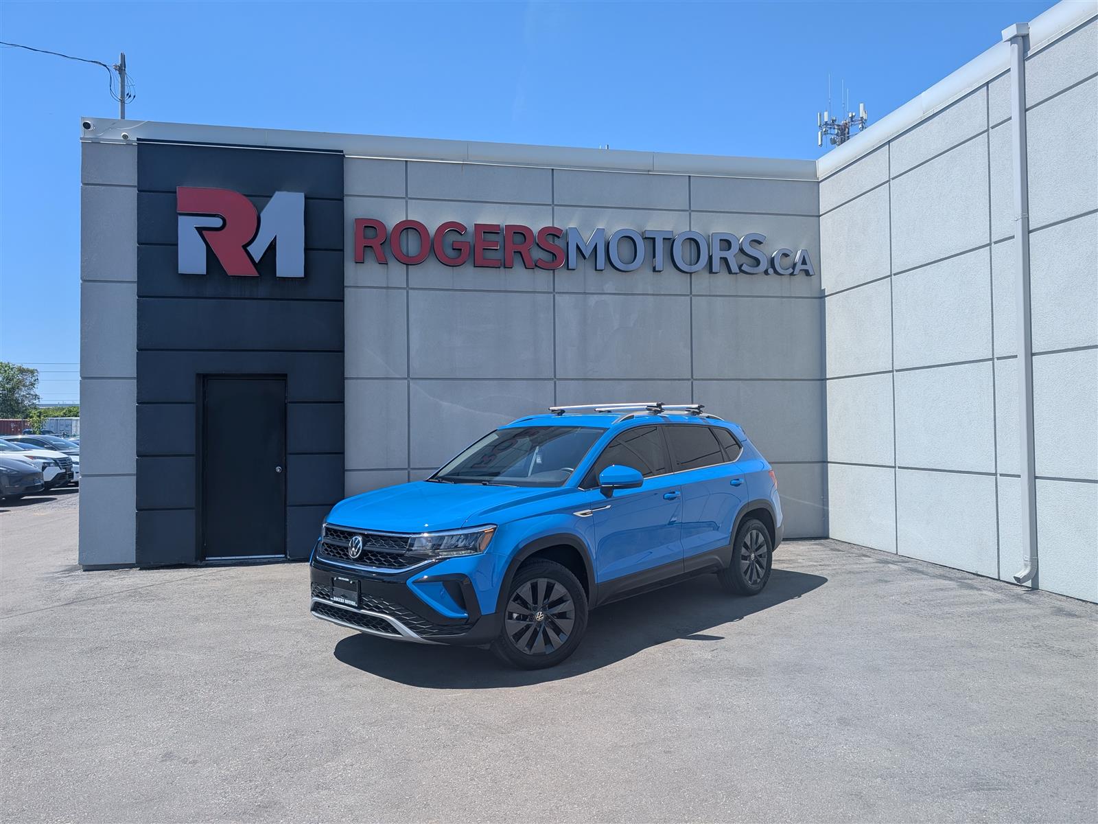 Blue 2022 Volkswagen Taos Automatic