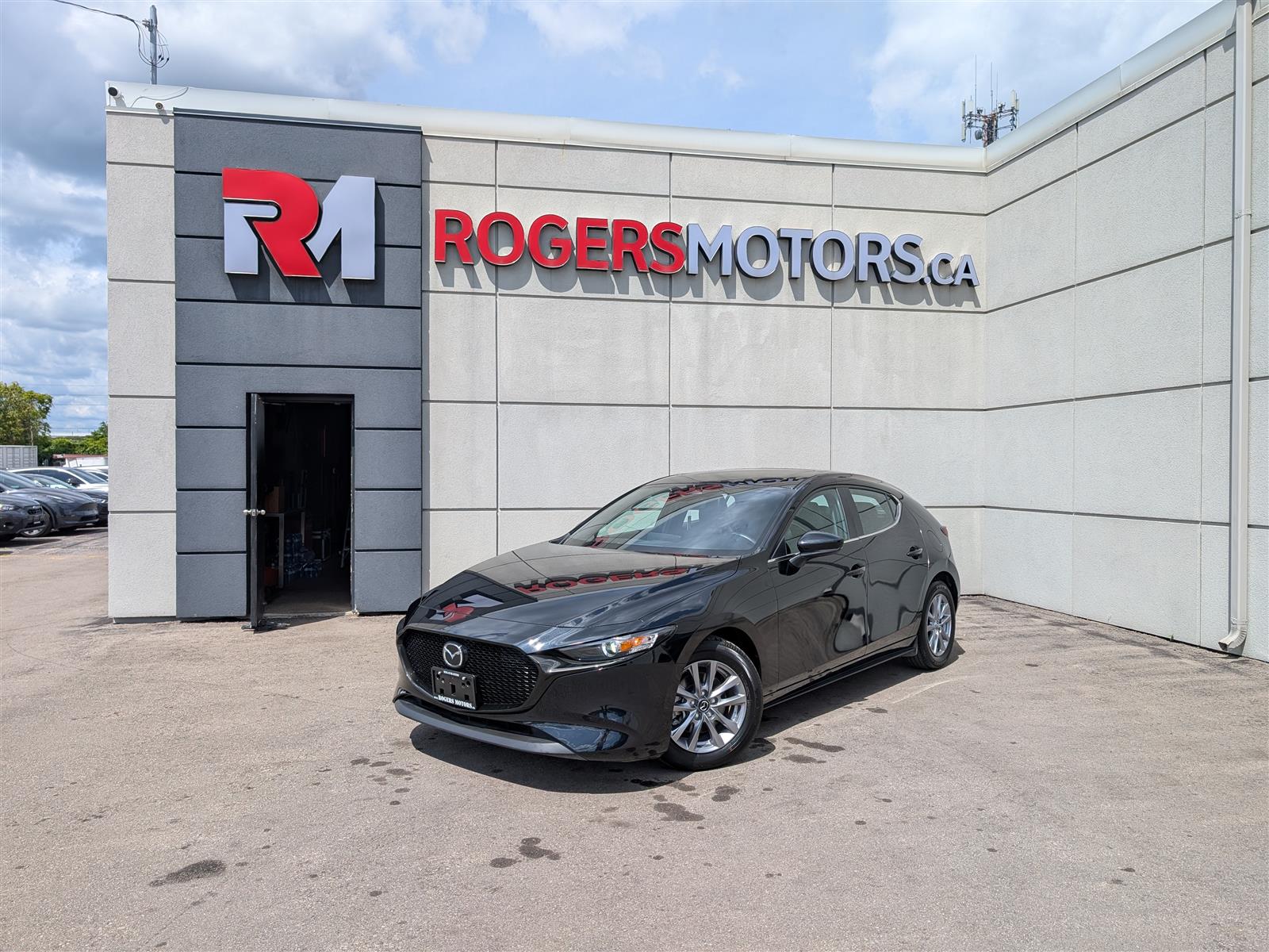 Black 2025 Mazda MAZDA3 Hatchback All-Wheel Drive Automatic