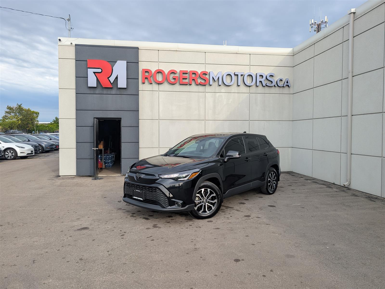 Black 2023 Toyota Corolla Cross Hybrid SUV / Crossover All-Wheel Drive Automatic